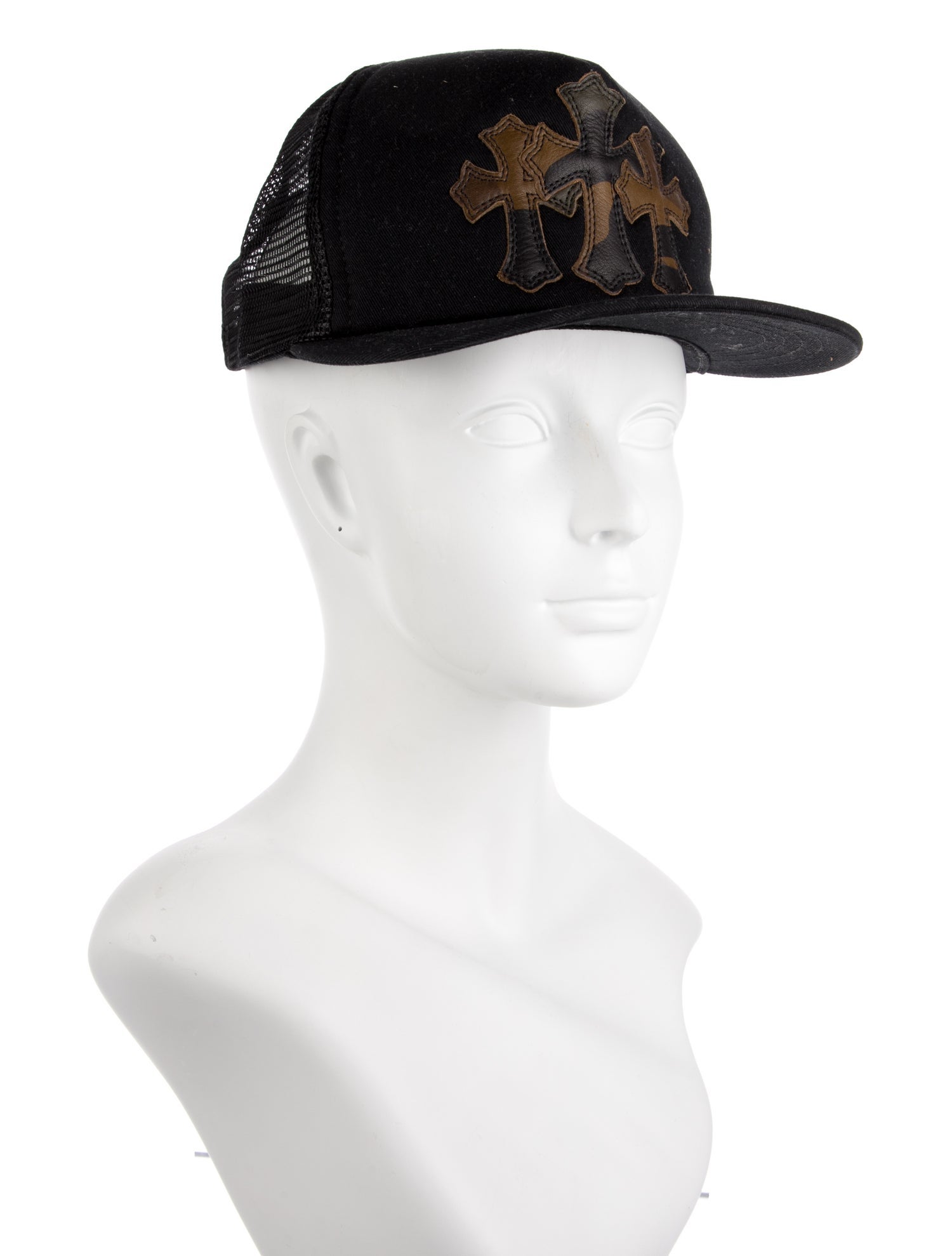 Chrome Hearts Triple Cross Camo Cemetery Hat