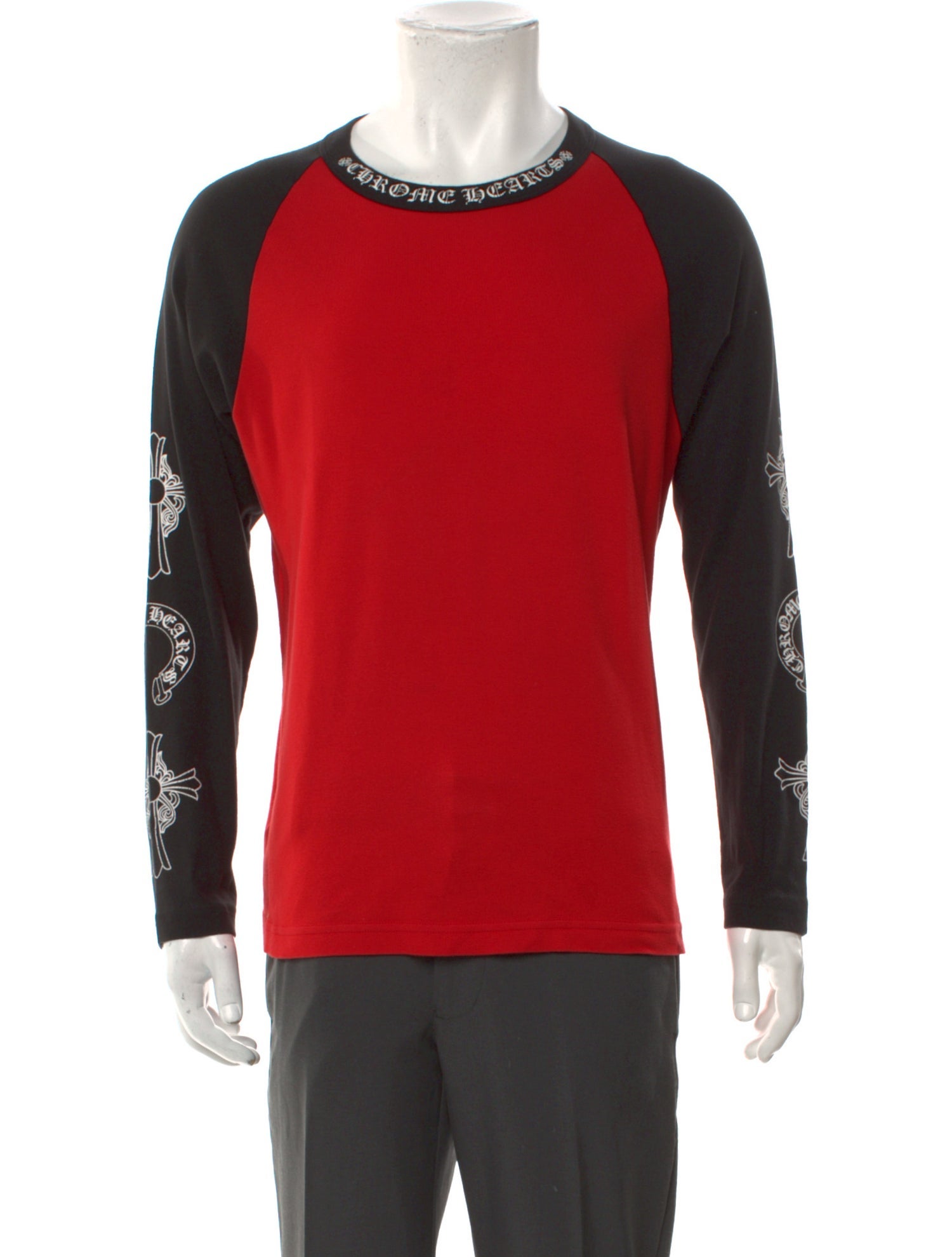 Chrome Hearts Graphic Print Crew Neck T-Shirt