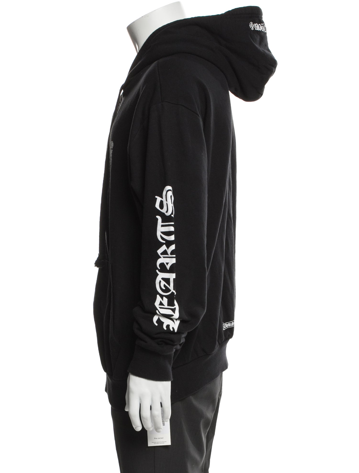 Chrome Hearts Graphic Print Crew Neck Hoodie