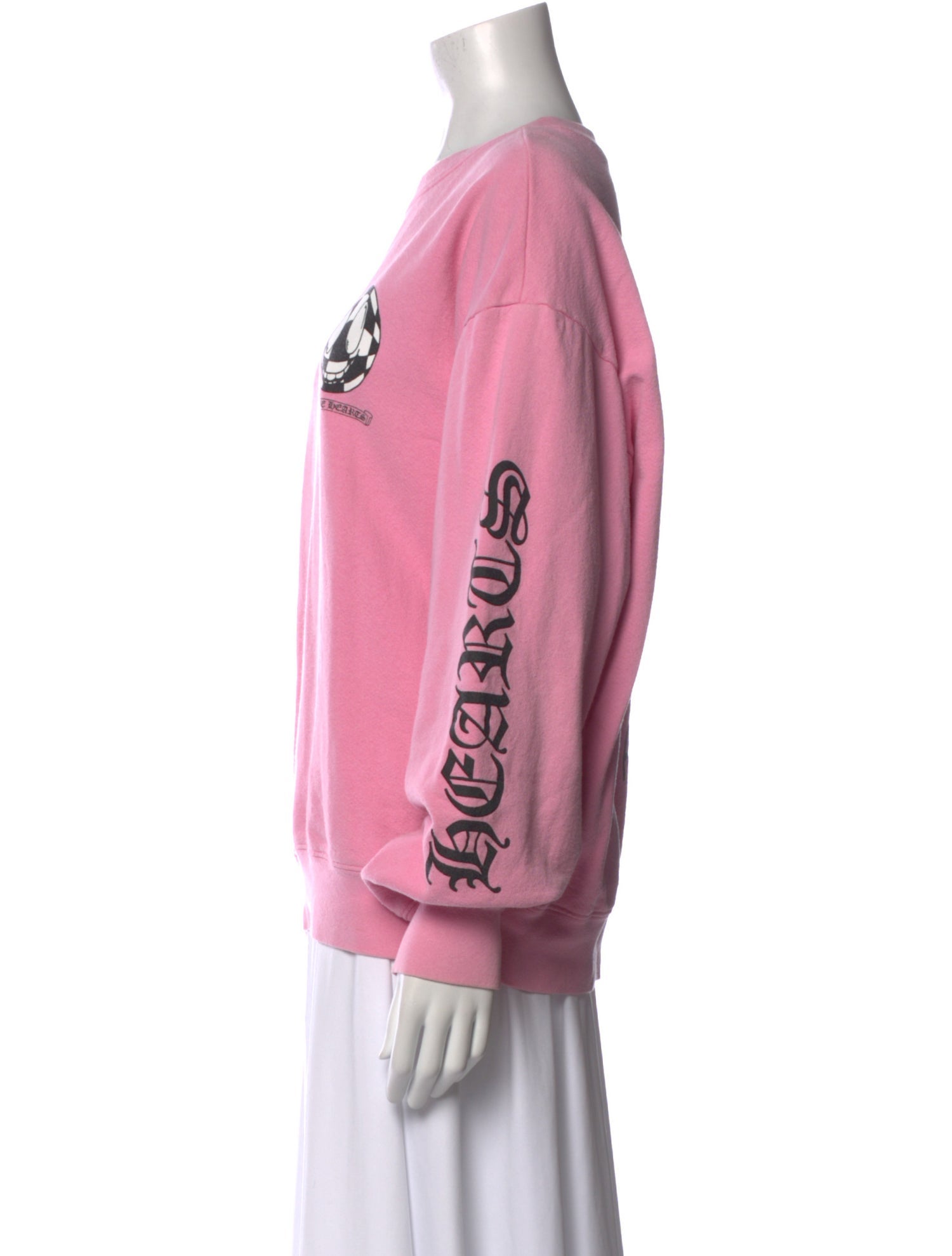 Chrome Hearts Graphic Print Crew Neck Sweatshirt