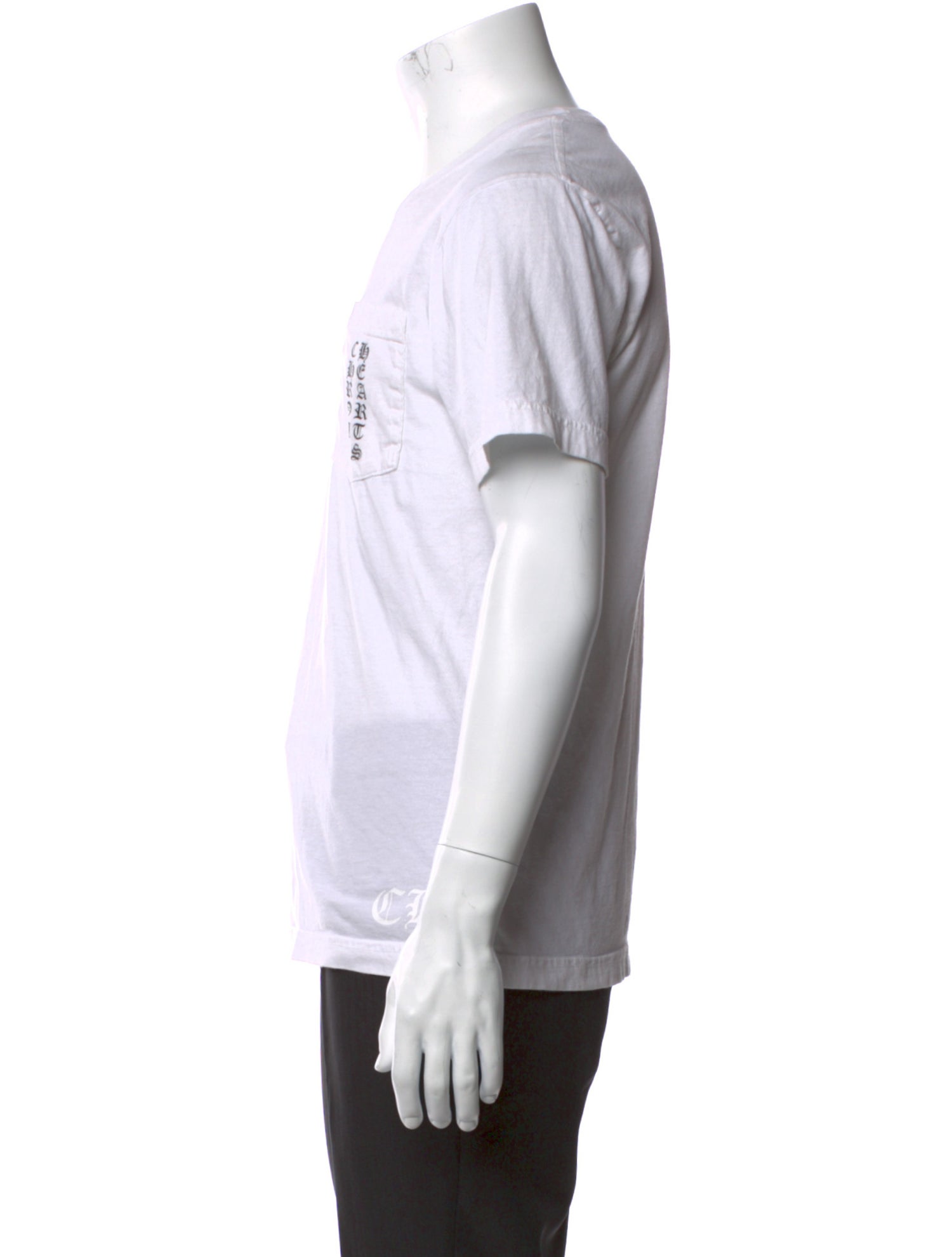 Chrome Hearts Flame Graphic Print T-Shirt