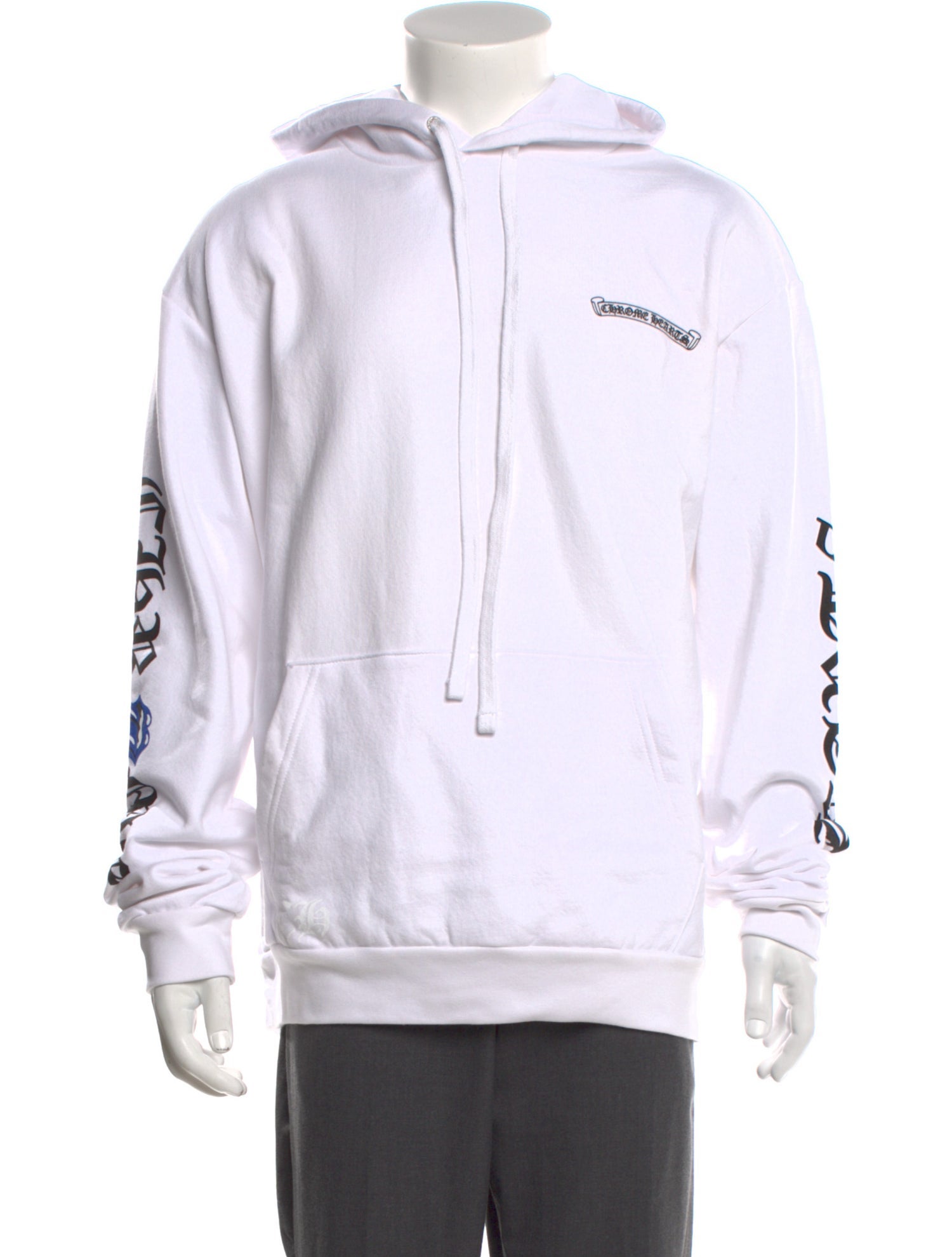 Chrome Hearts x Rolling Stones Graphic Print Hoodie