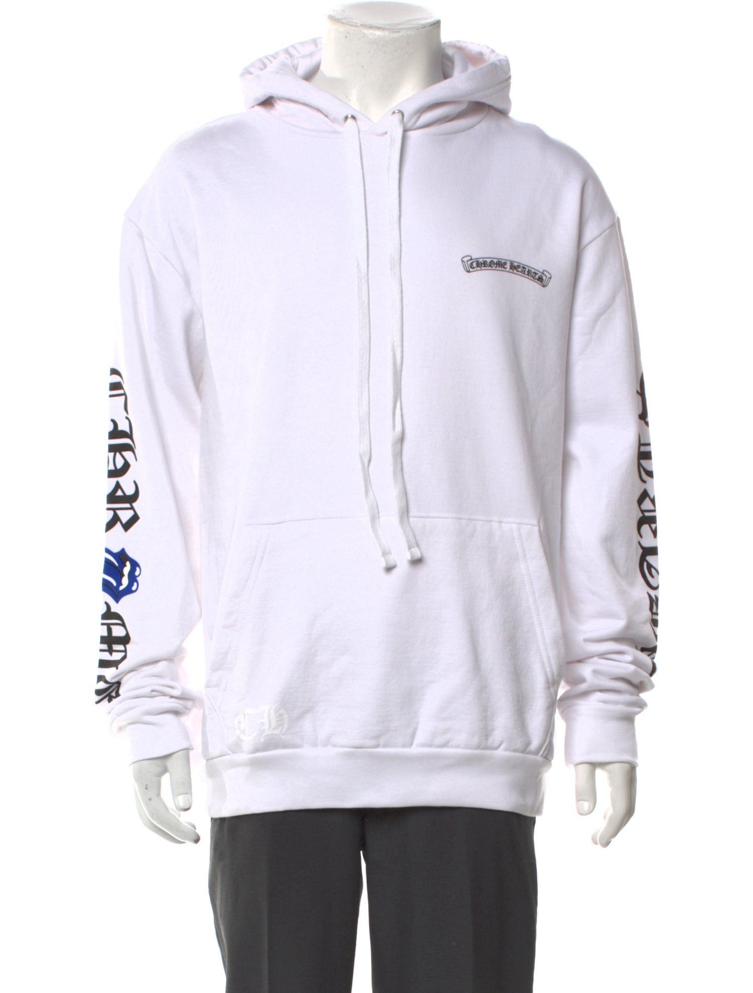 Chrome Hearts x Rolling Stones Graphic Print Hoodie