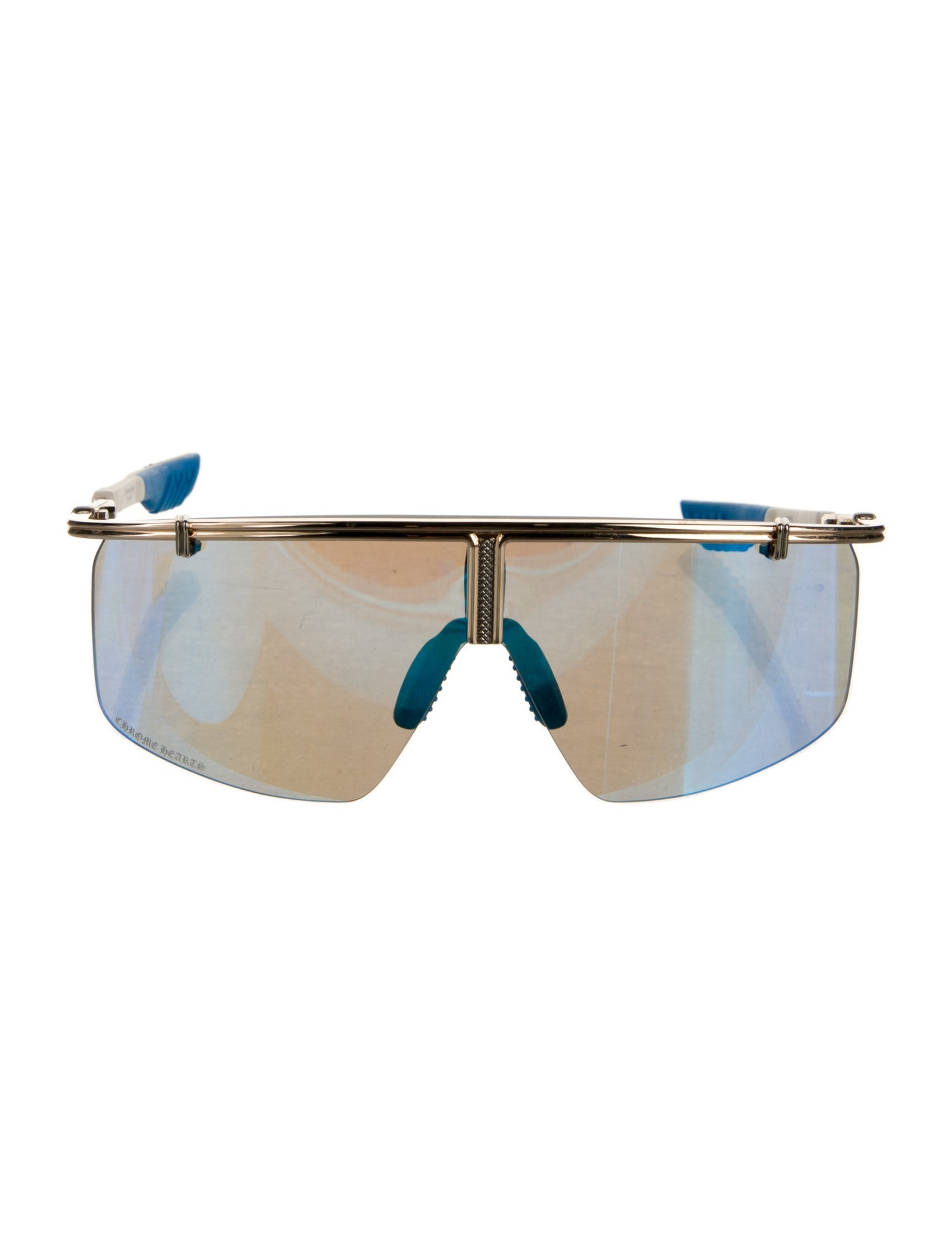 Chrome Hearts Clitanic Shield Sunglasses