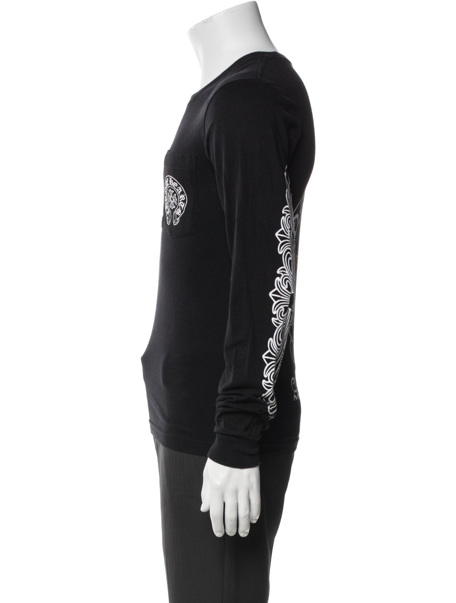 Chrome Hearts Graphic Print Crew Neck T-Shirt