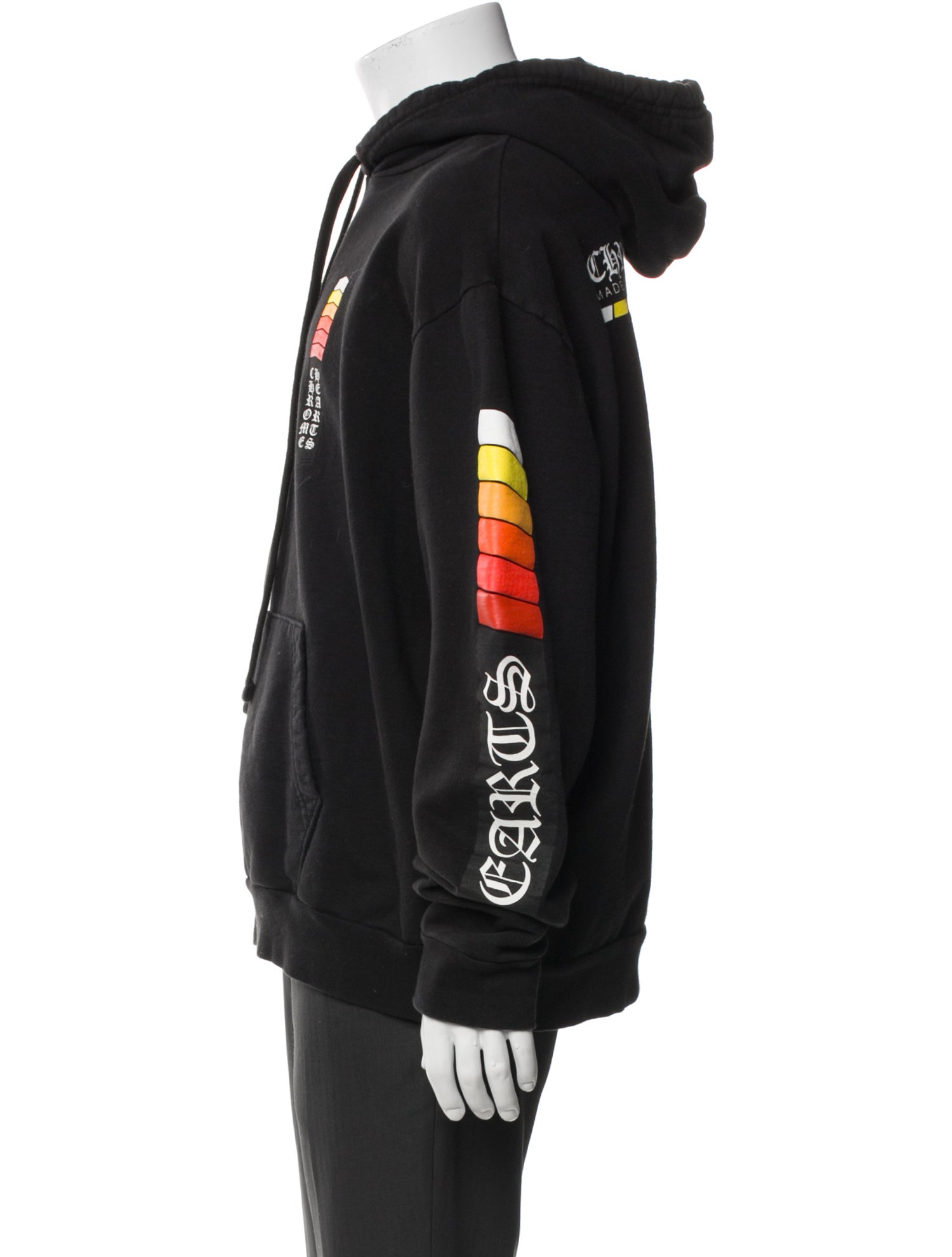 Chrome Hearts Signature Logo Graphic Print Hoodie