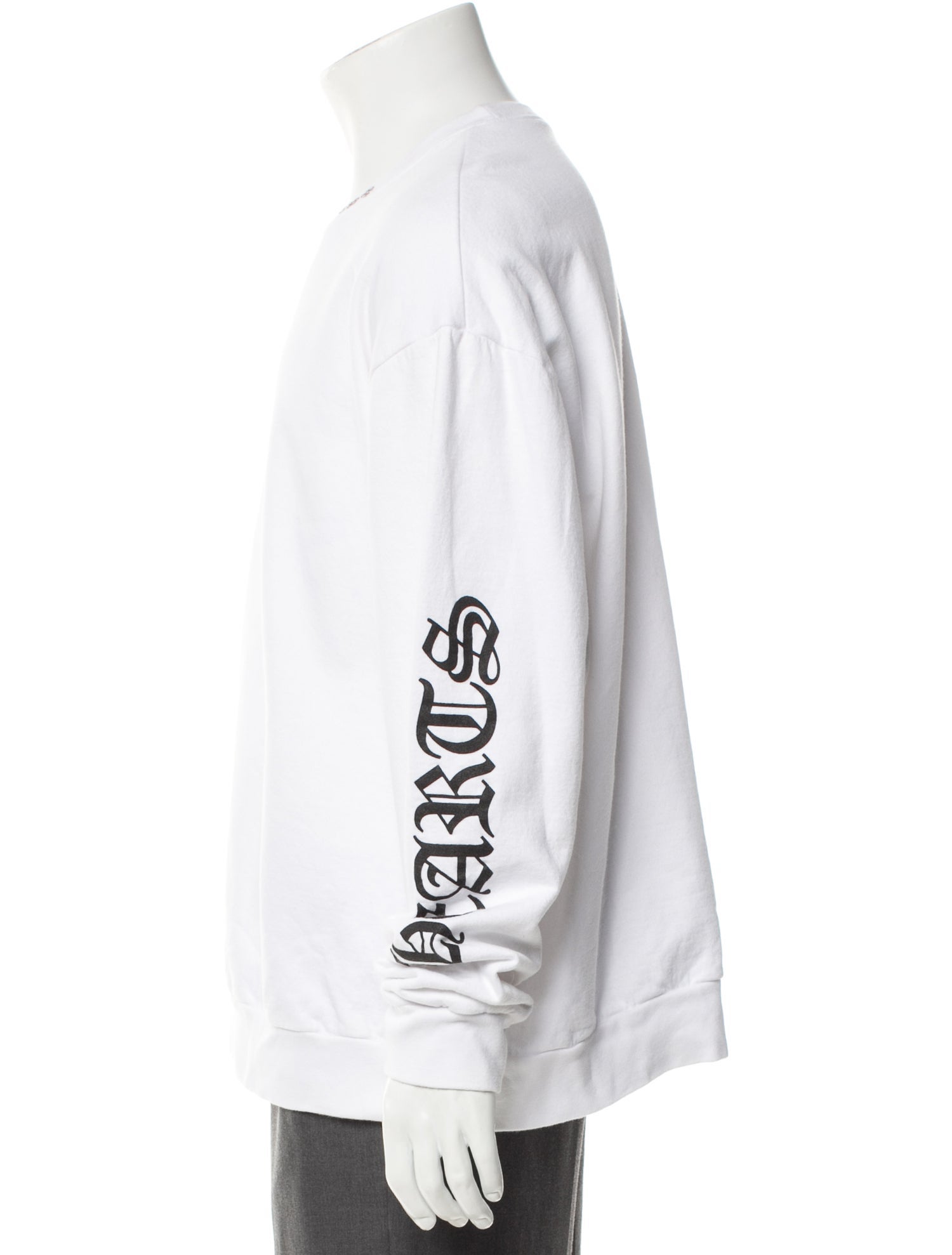 Chrome Hearts Graphic Print Crew Neck Sweatshirt