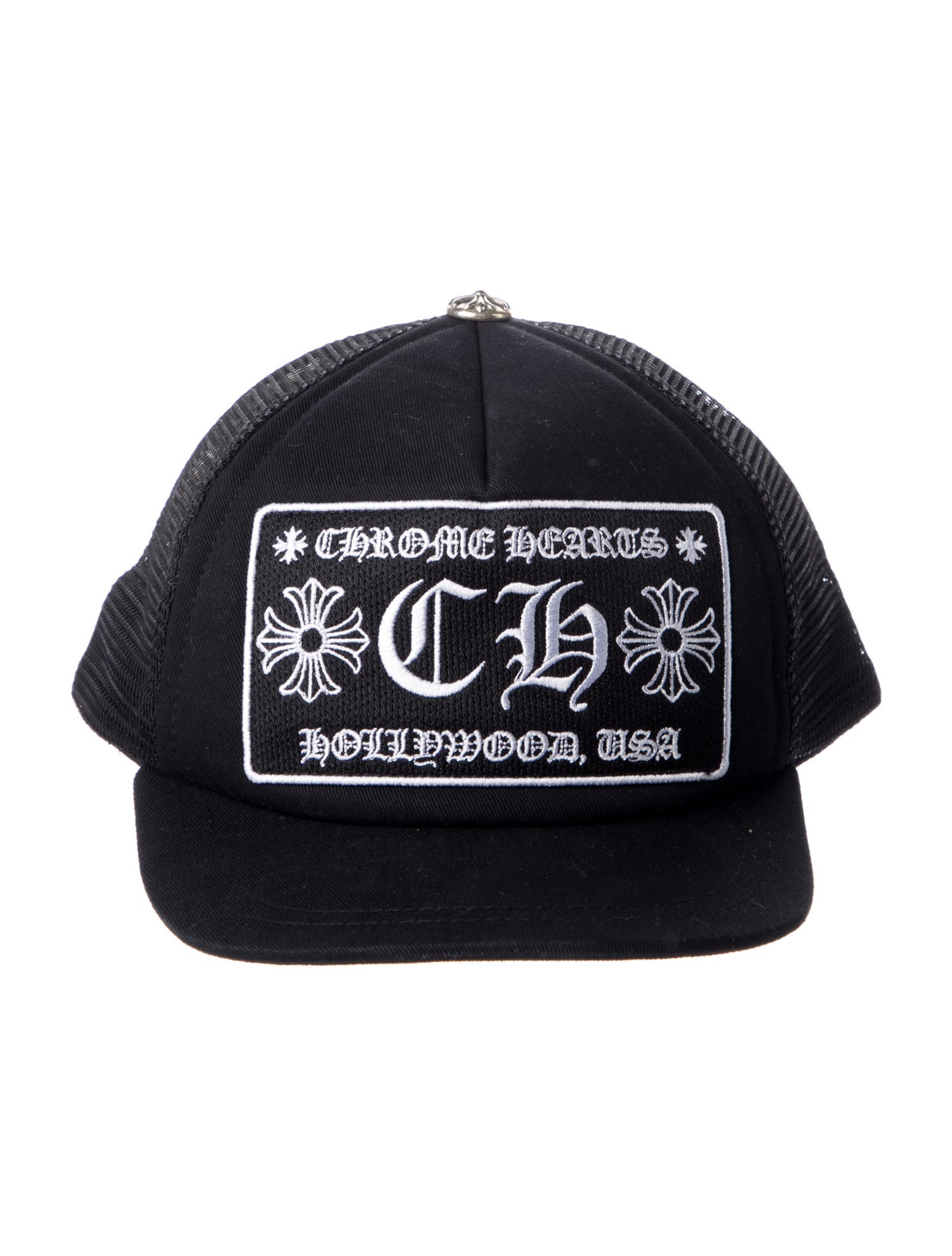Chrome Hearts CH Logo Trucker Hat