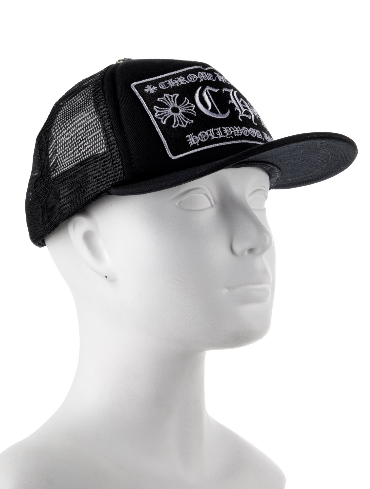 Chrome Hearts CH Logo Trucker Hat