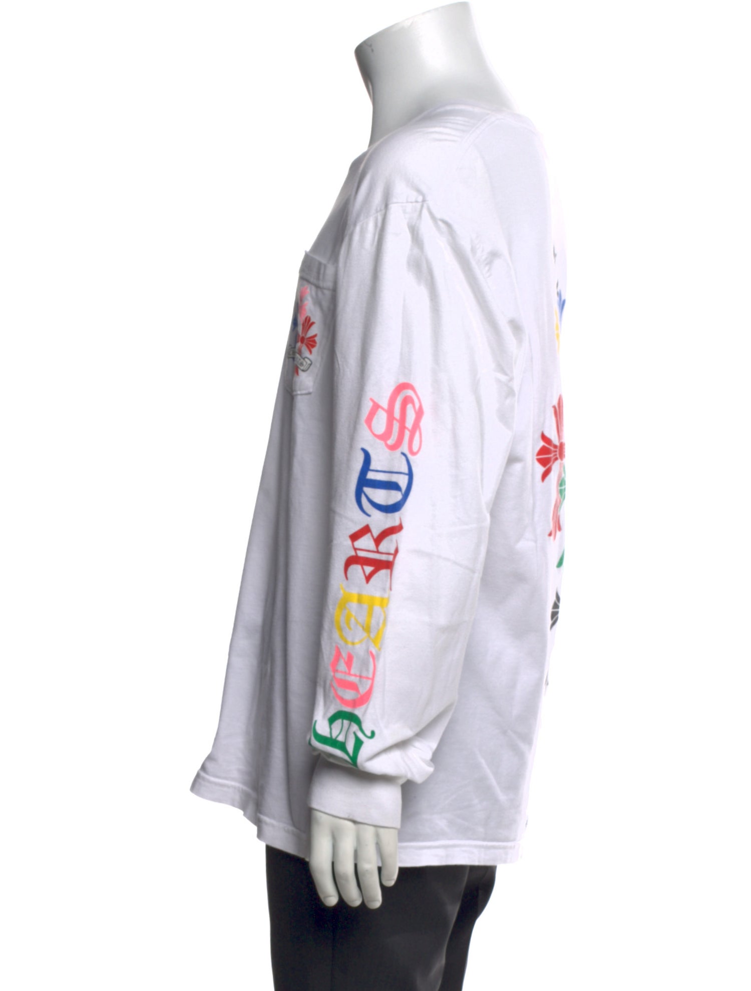 Chrome Hearts Graphic Print Crew Neck T-Shirt