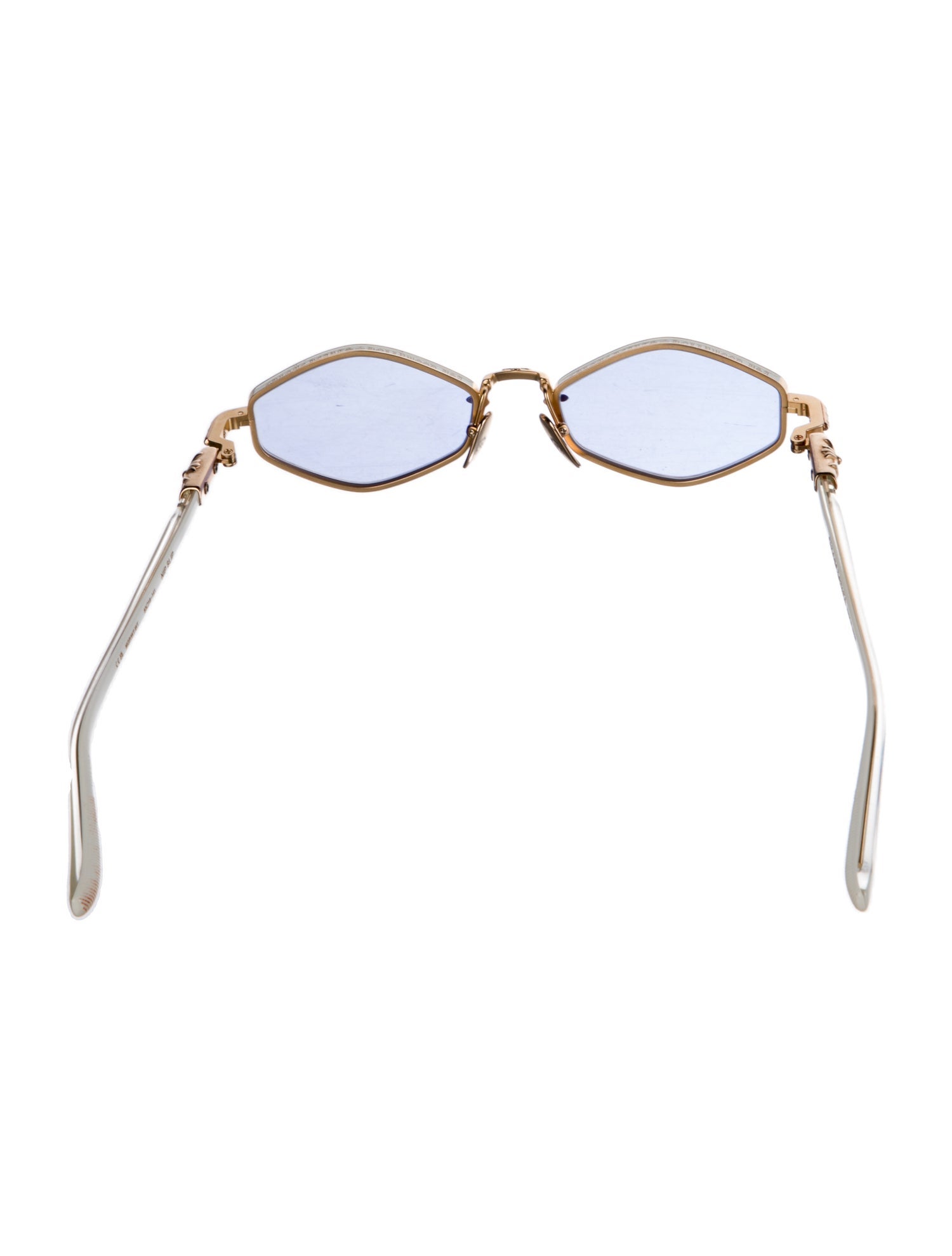 Chrome Hearts Nip Slip Round Sunglasses