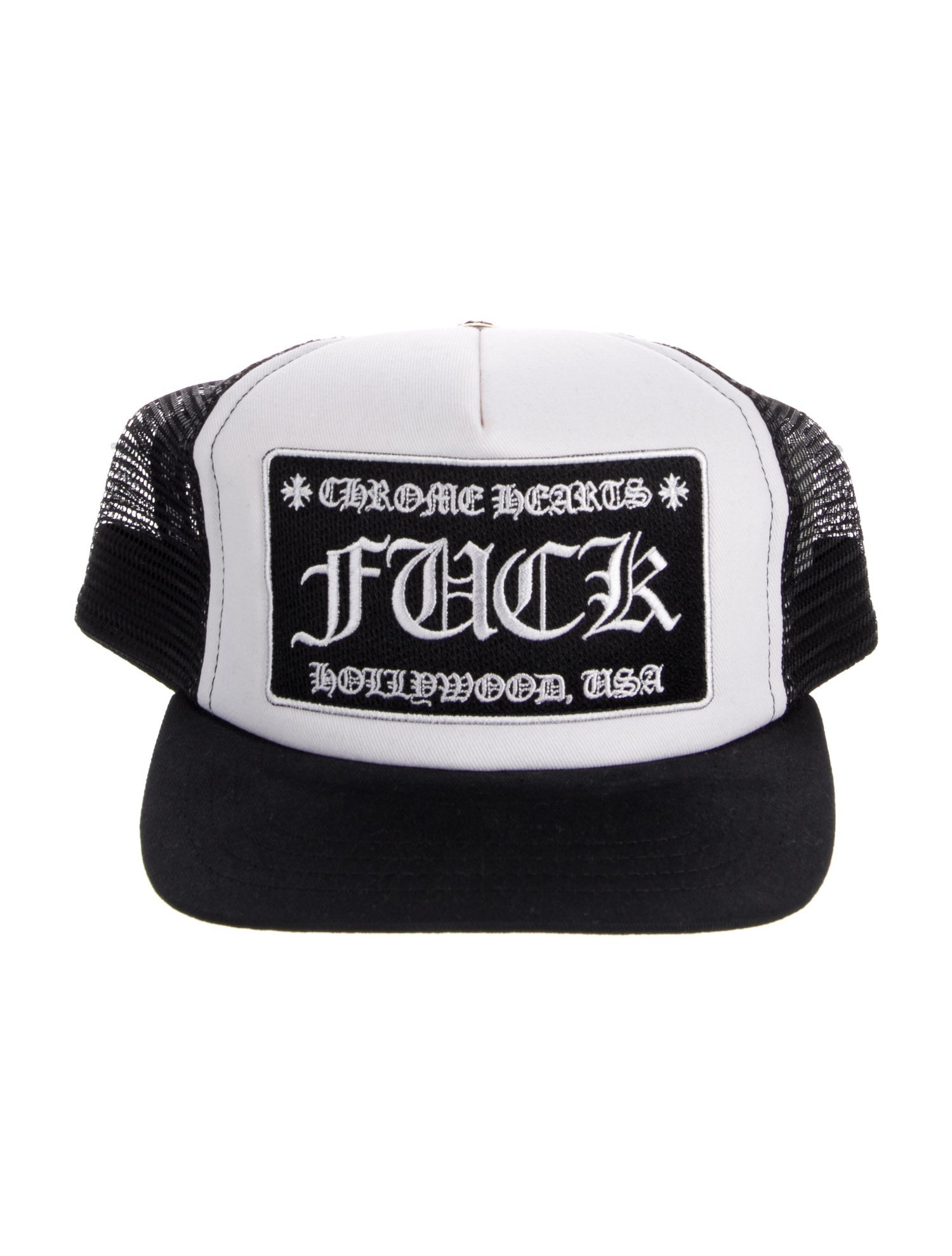Chrome Hearts Fuck Hollywood Trucker Hat