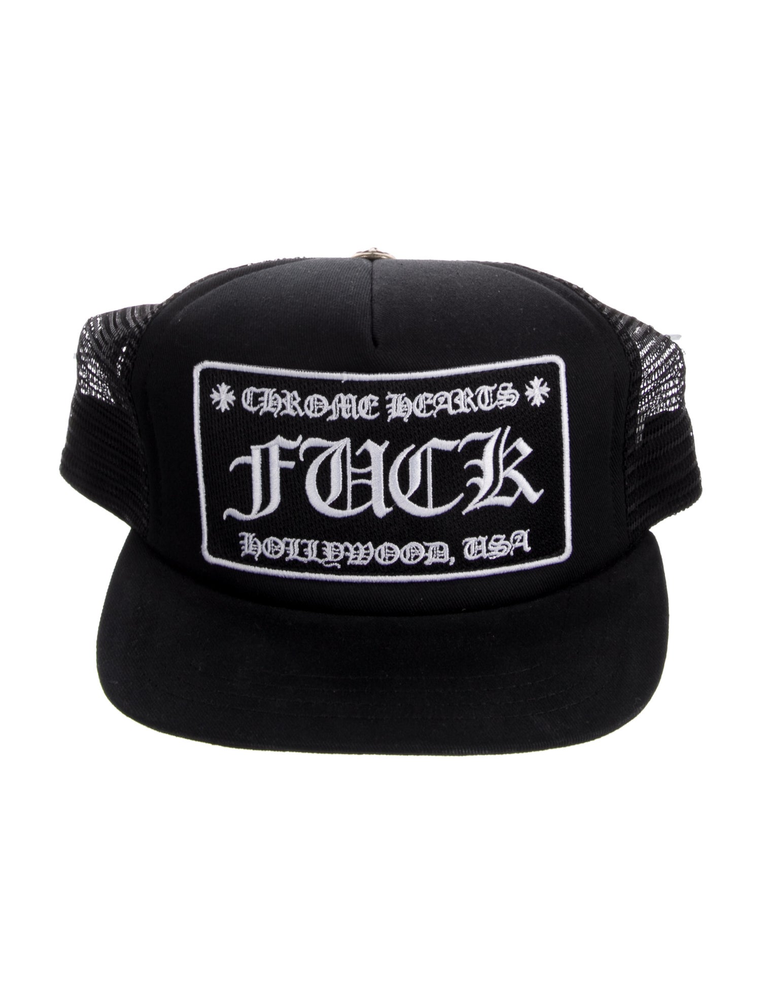 Chrome Hearts Fuck Hollywood Trucker Hat