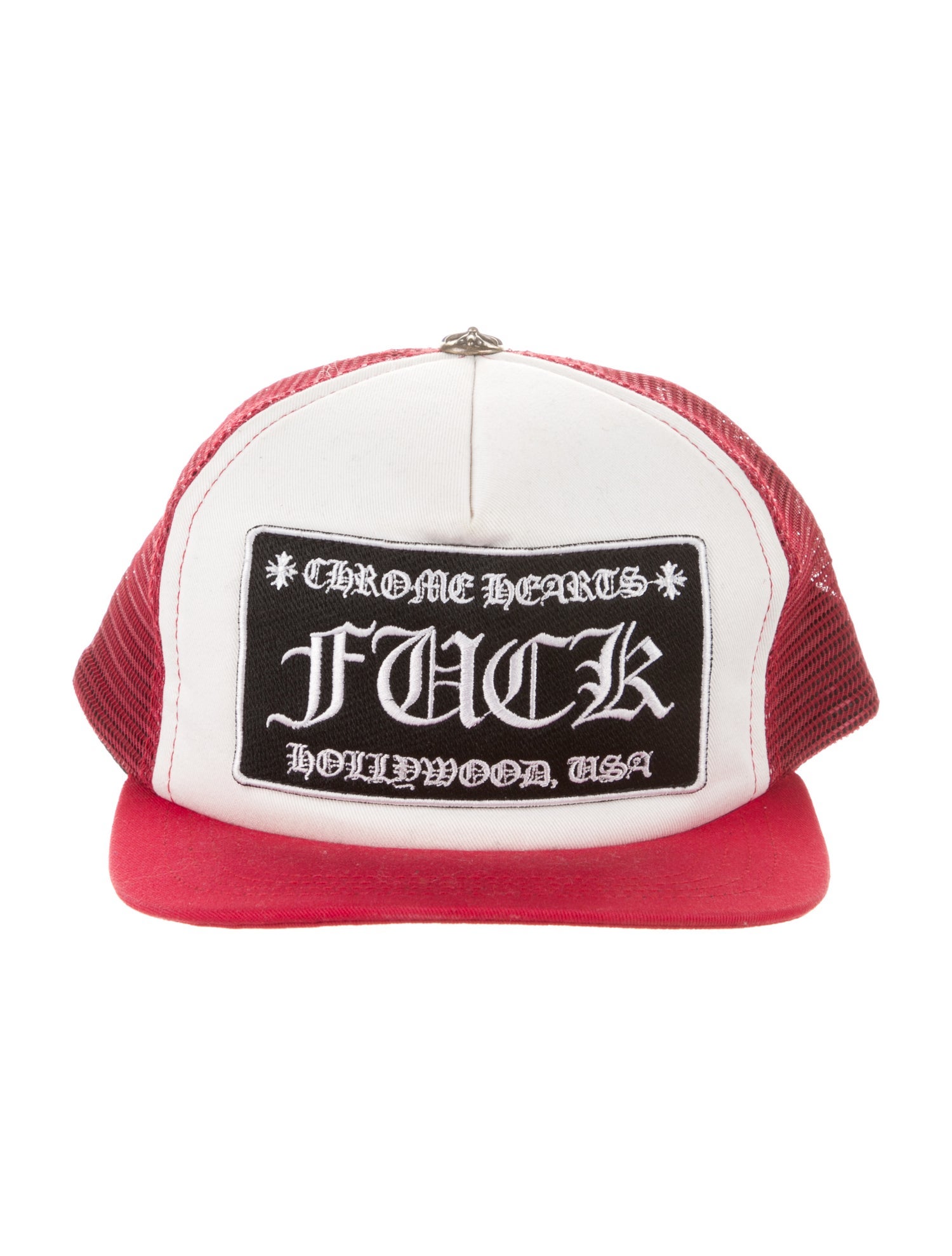 Chrome Hearts FUCK Hollywood Trucker Hat