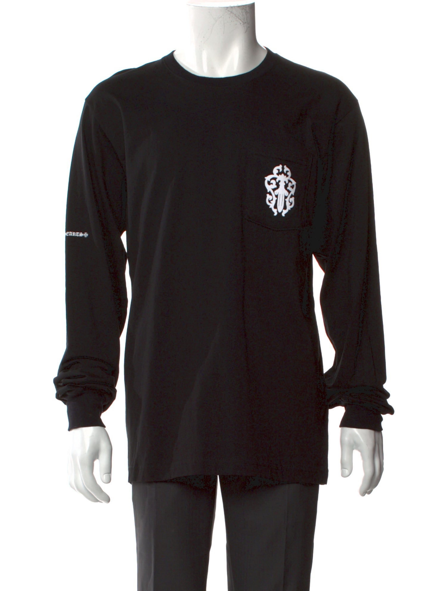 Chrome Hearts Graphic Print Crew Neck T-Shirt