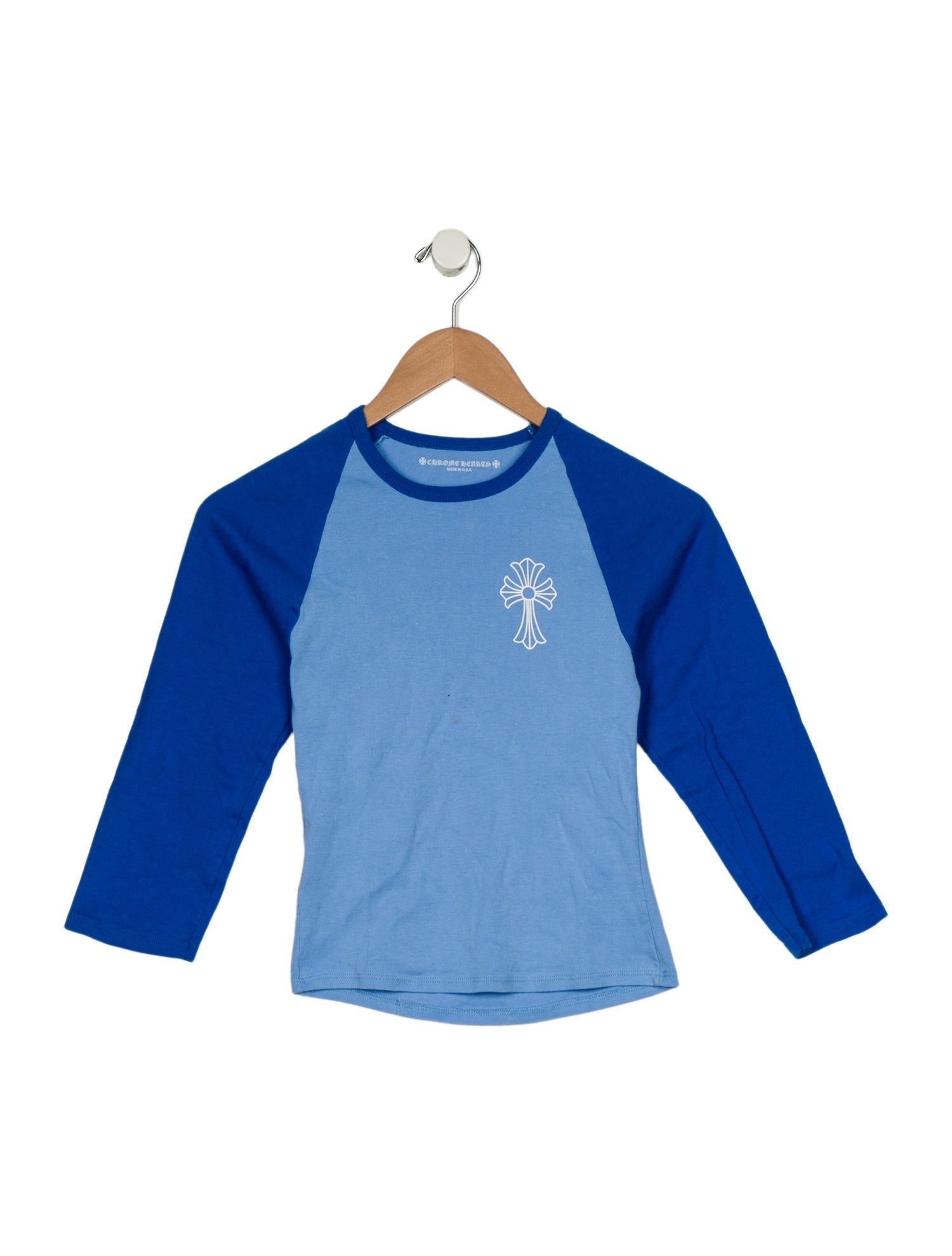 Chrome Hearts Cemetery Baseball Crew Neck T-Shirt