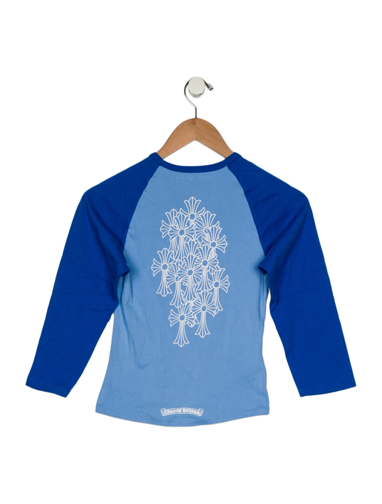 Chrome Hearts Cemetery Baseball Crew Neck T-Shirt