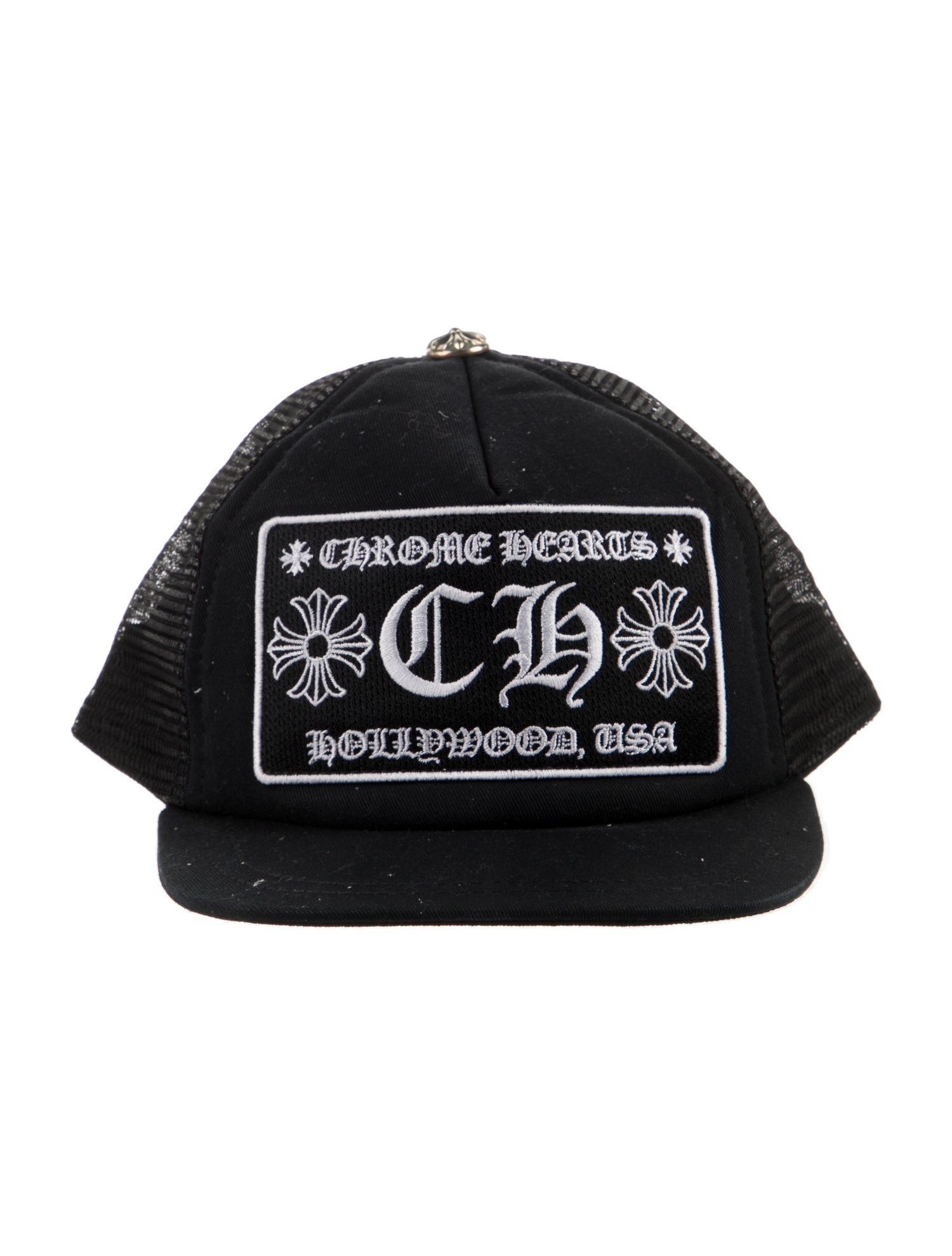 Chrome Hearts CH Logo Trucker Hat