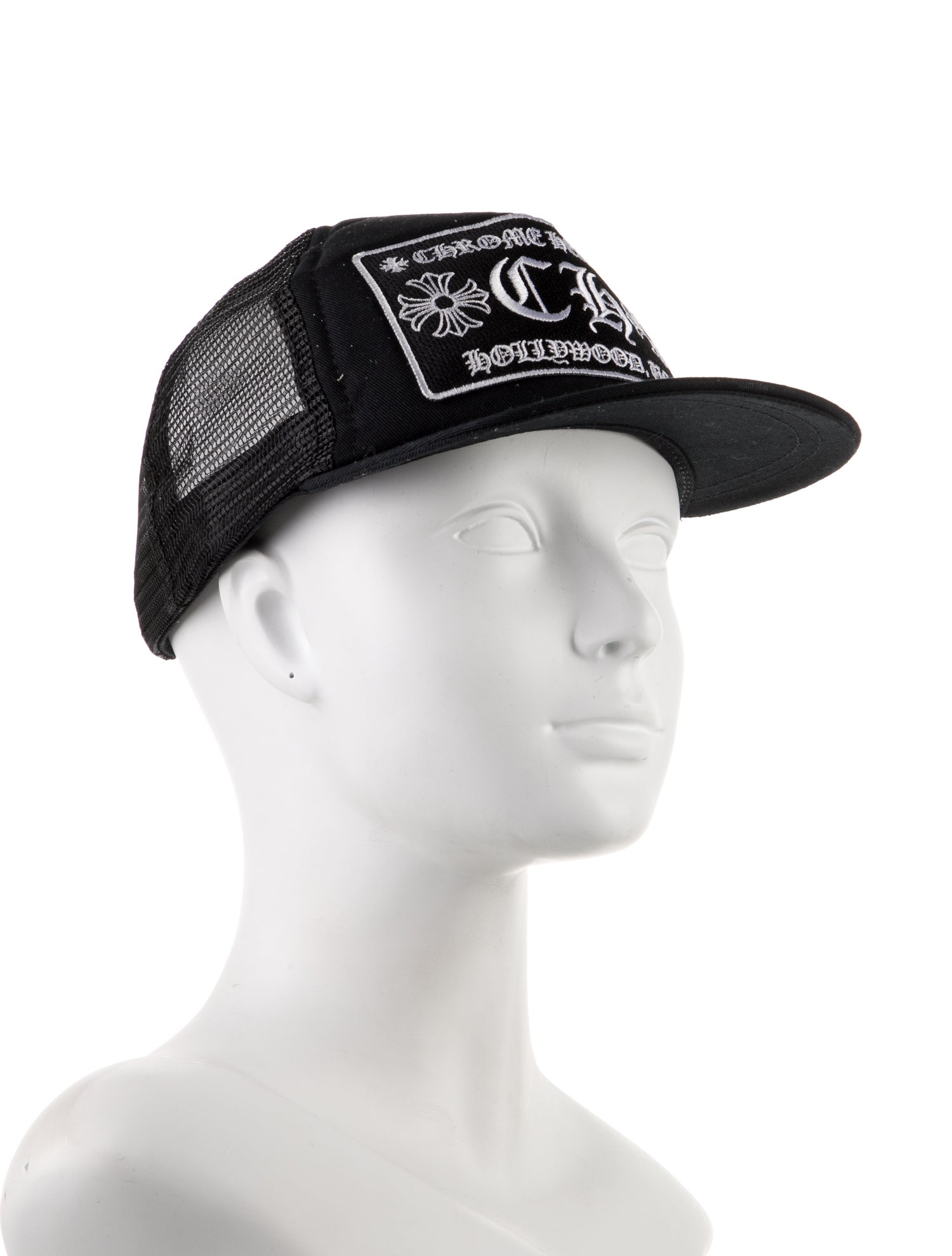 Chrome Hearts CH Logo Trucker Hat