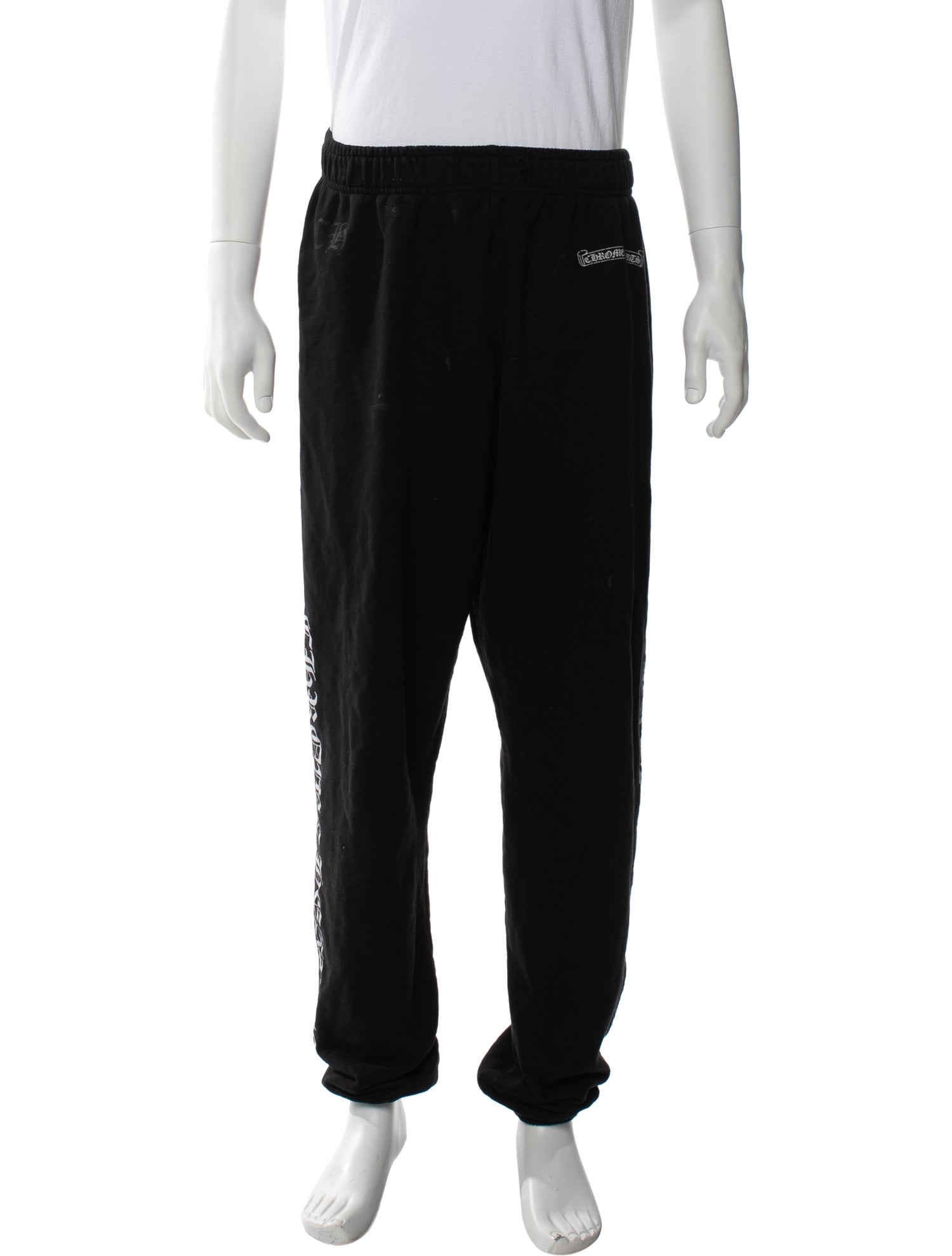 Chrome Hearts Scroll Logo Lounge Bottoms