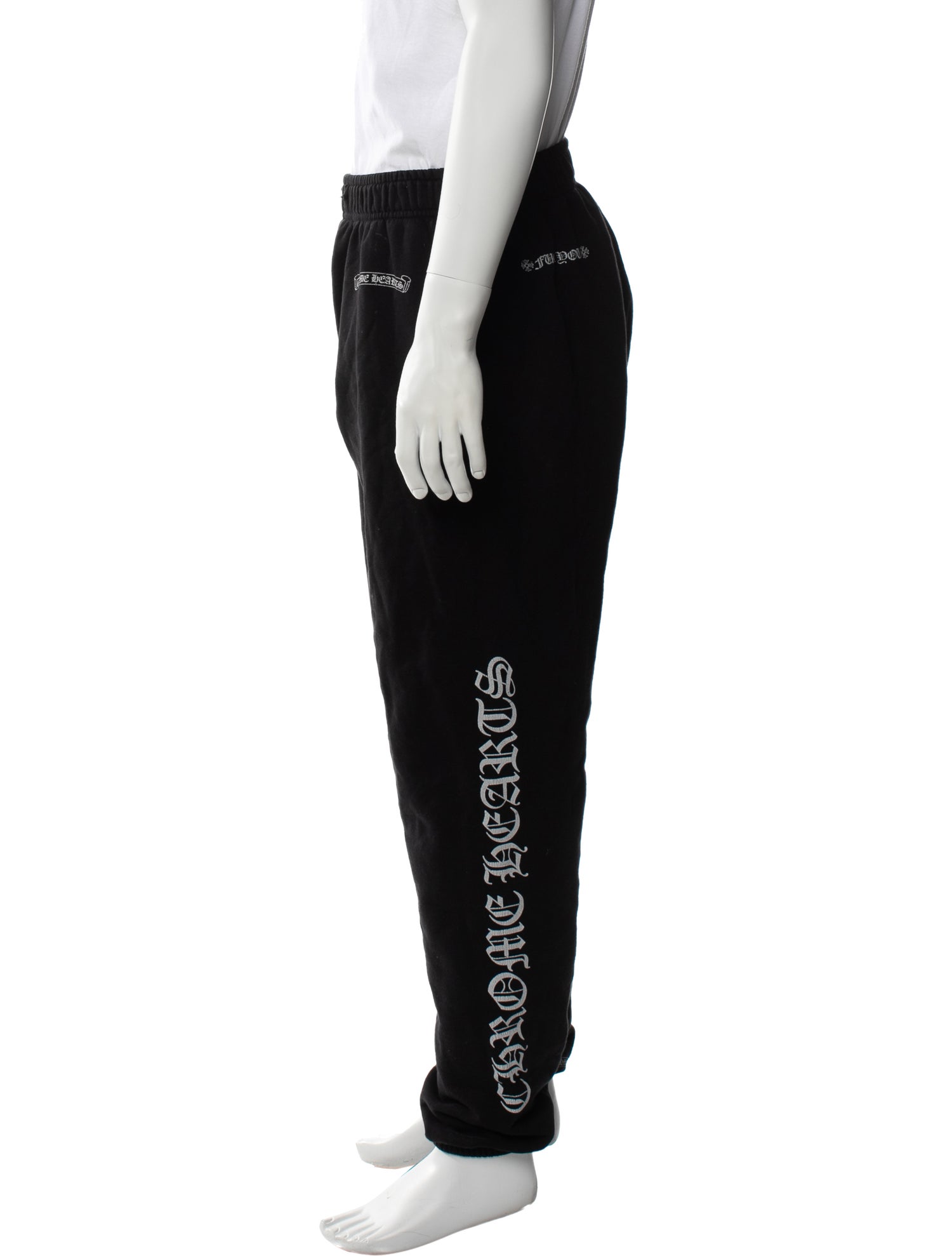 Chrome Hearts Scroll Logo Lounge Bottoms