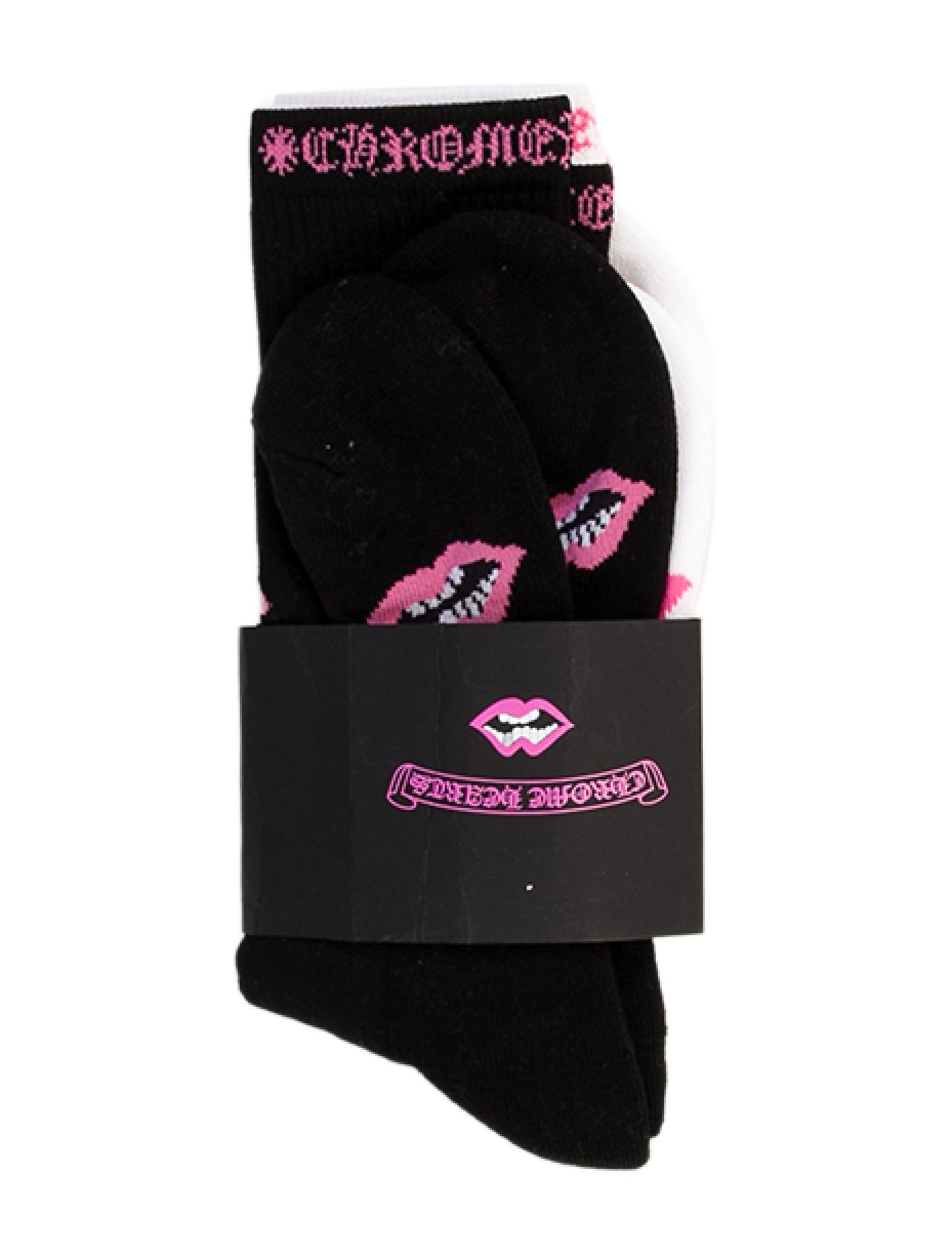 Chrome Hearts x Matty Boy 'Chompers' Crew Socks