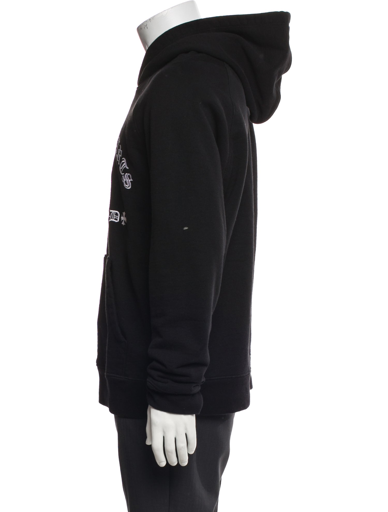 Chrome Hearts Graphic Print Crew Neck Hoodie
