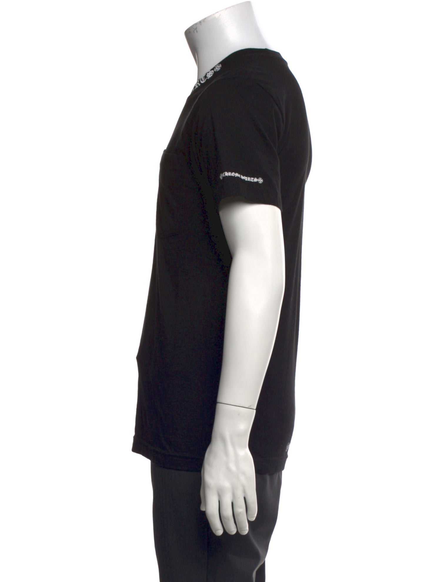 Chrome Hearts V-Neck Short Sleeve T-Shirt