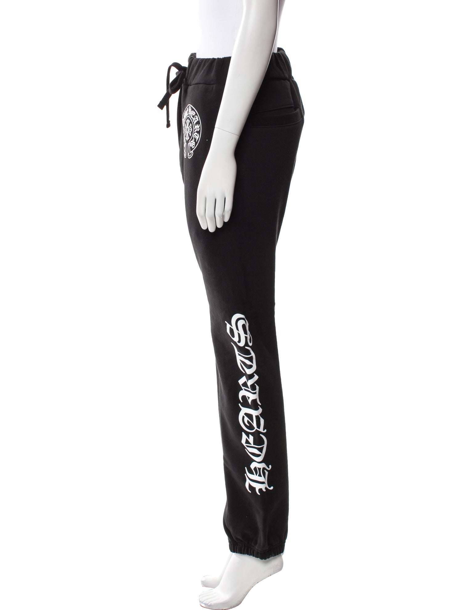 Chrome Hearts Graphic Print Skinny Leg Pants
