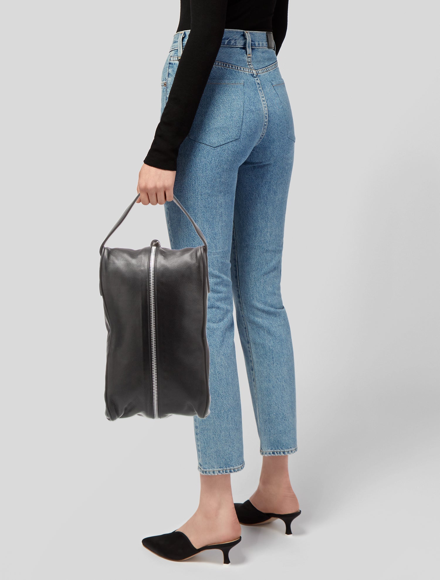 Chrome Hearts Leather Cross Bottom