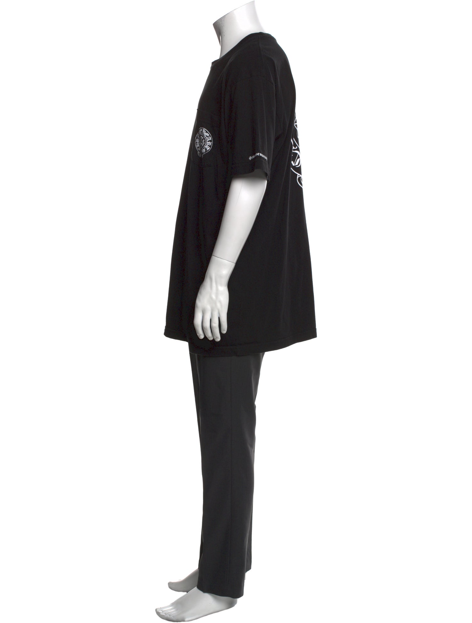 Chrome Hearts Horseshoe Graphic Print T-Shirt