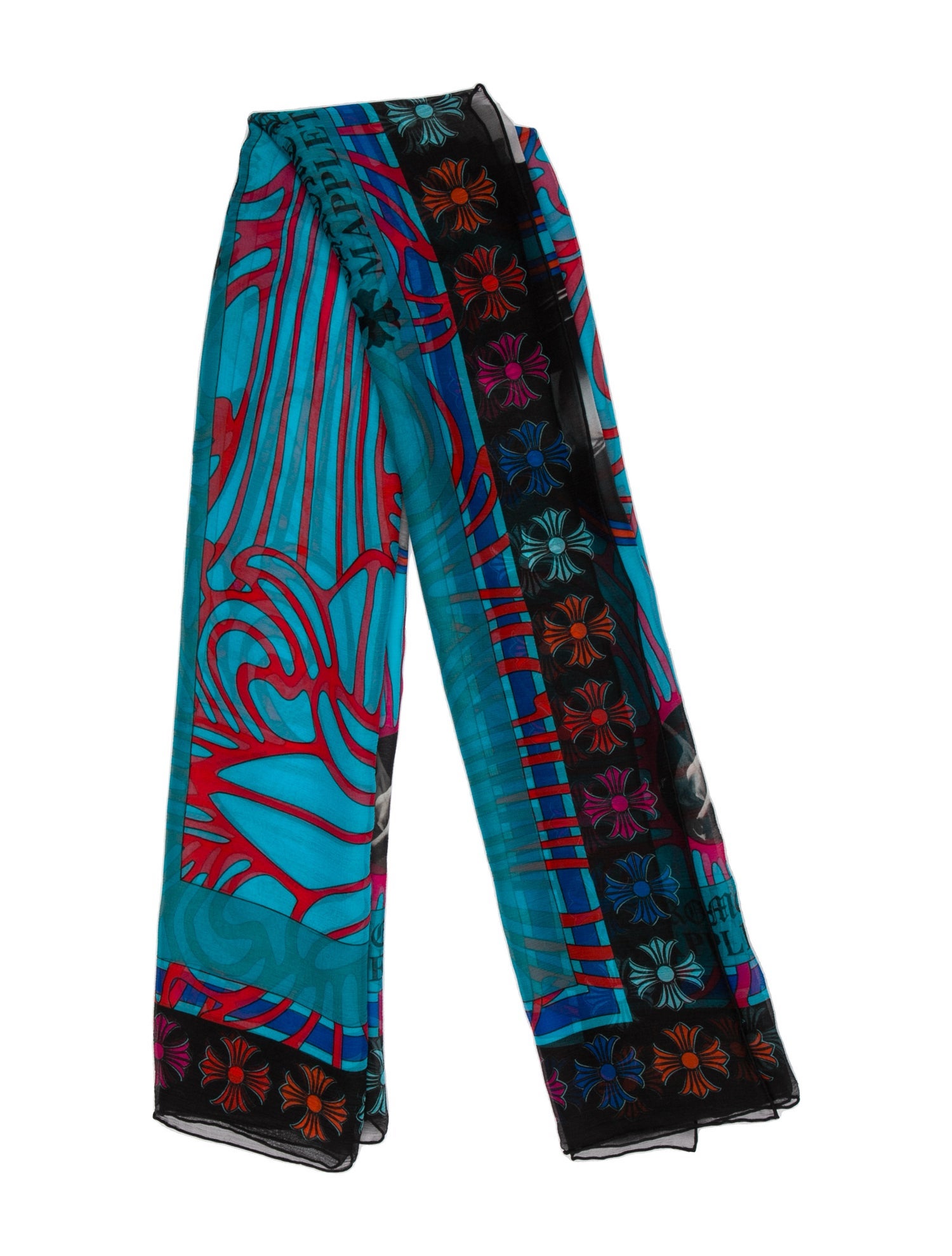 Chrome Hearts Mapplethorpe Silk Scarf