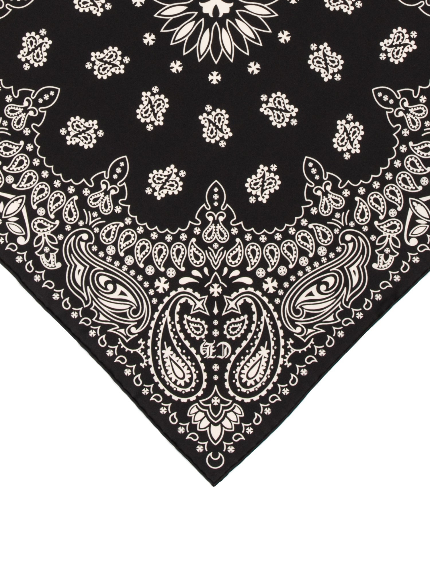 Chrome Hearts Cross Silk Scarf