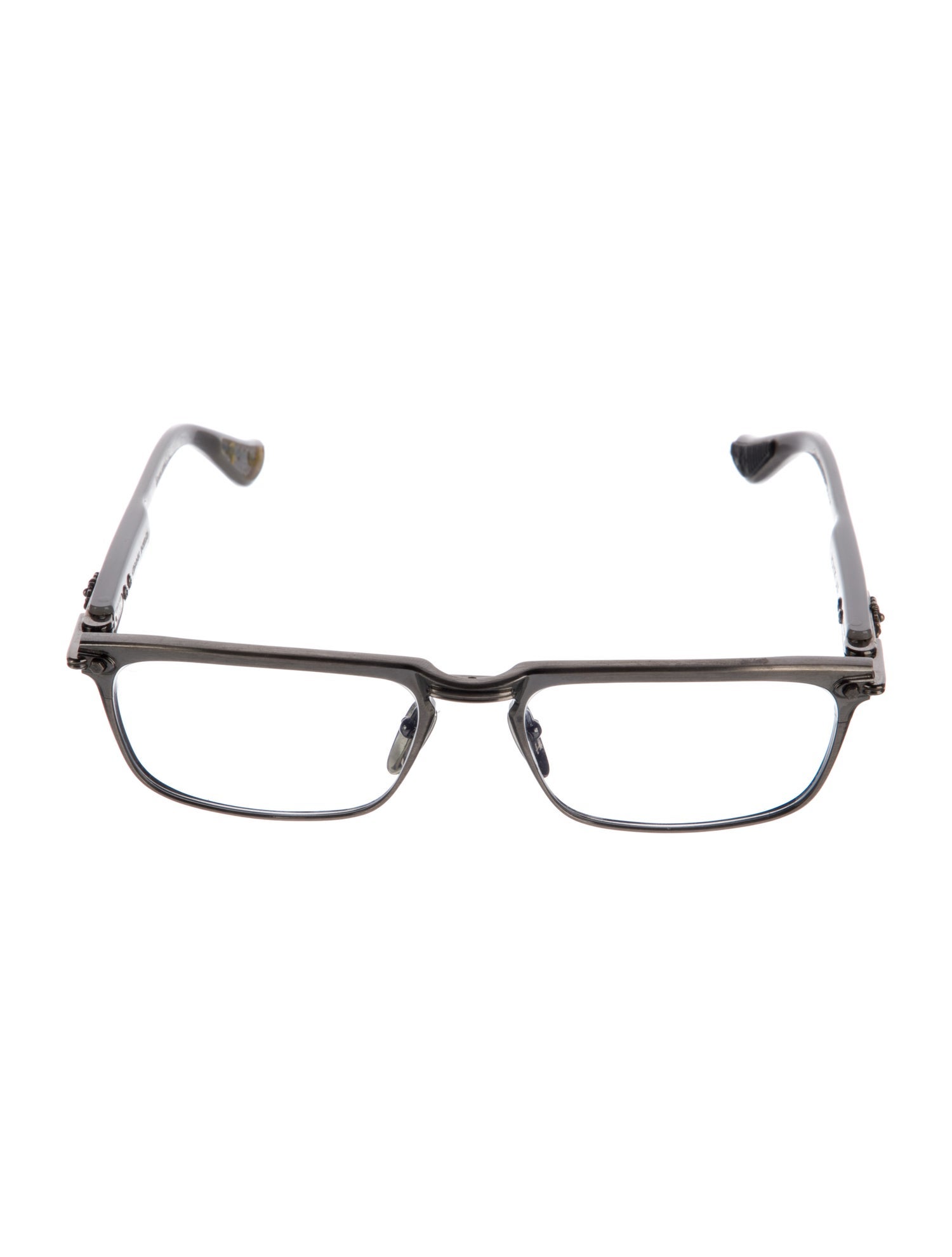 Chrome Hearts YOU'RE LATE Square Eyeglasses