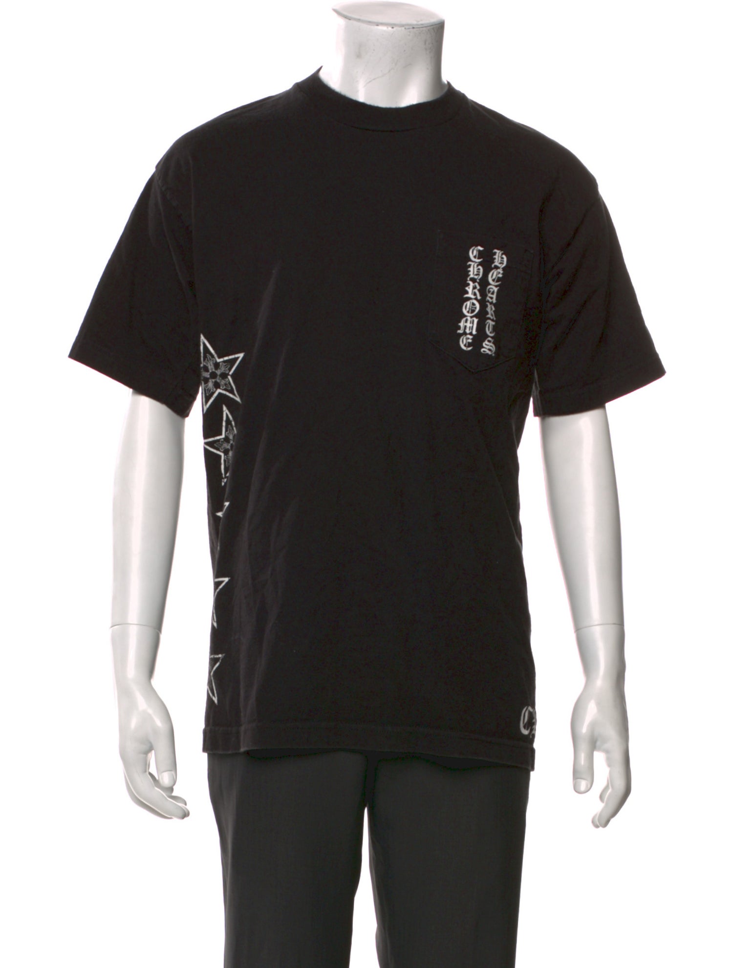 Chrome Hearts 2000's Vertical Stars T-Shirt