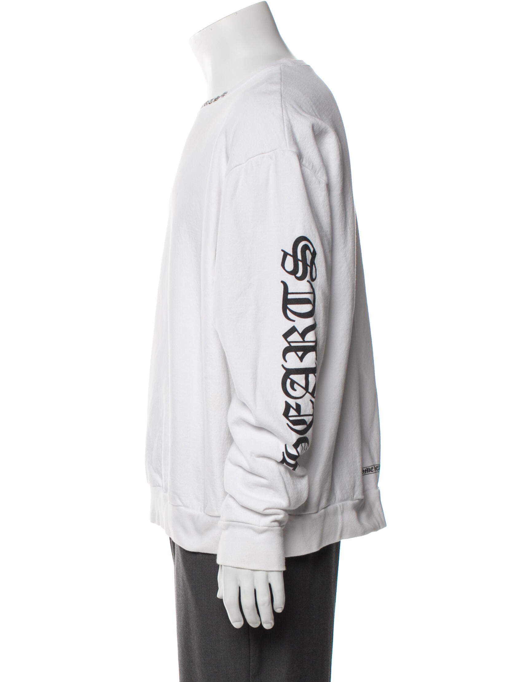 Chrome Hearts Graphic Print Crew Neck Sweatshirt