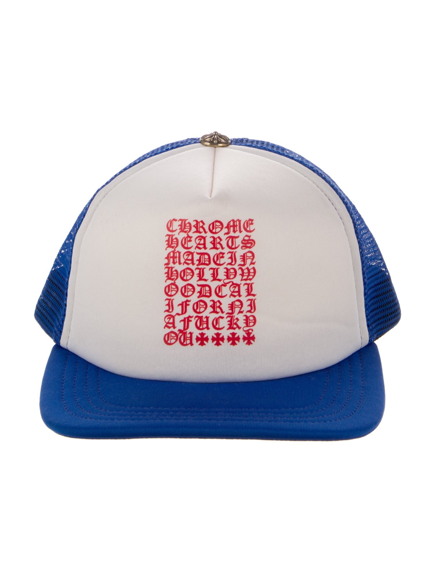 Chrome Hearts Eye Chart Trucker Hat