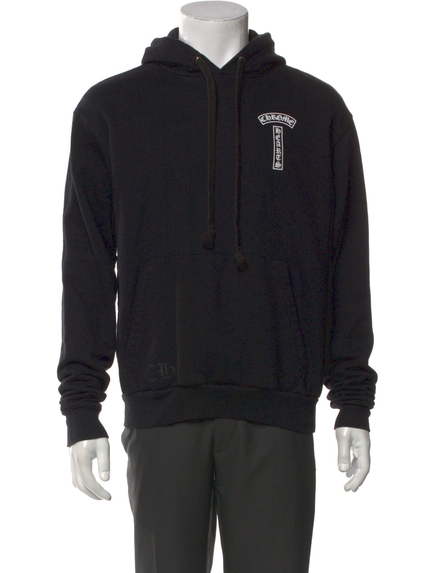 Chrome Hearts Graphic Print Crew Neck Hoodie