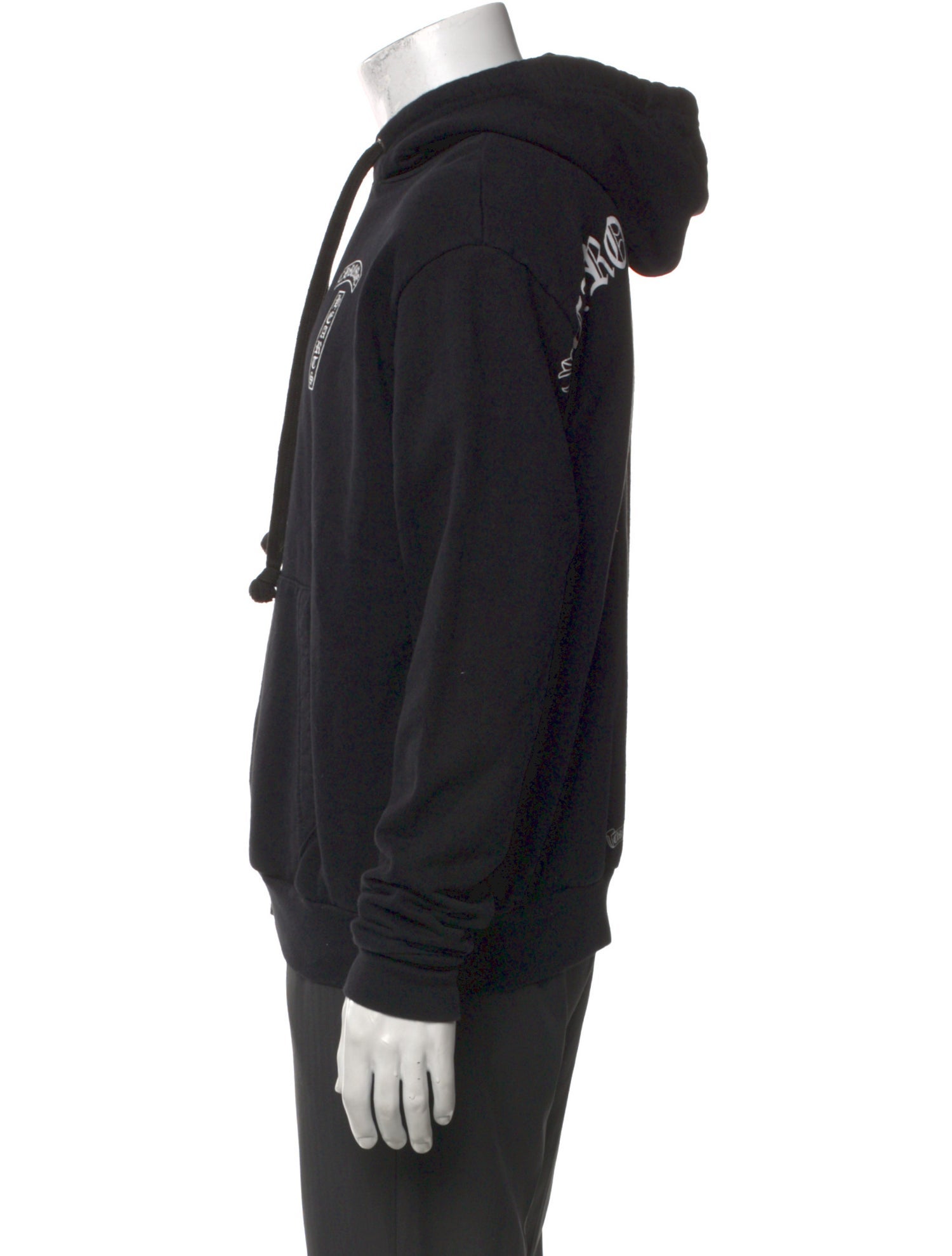 Chrome Hearts Graphic Print Crew Neck Hoodie