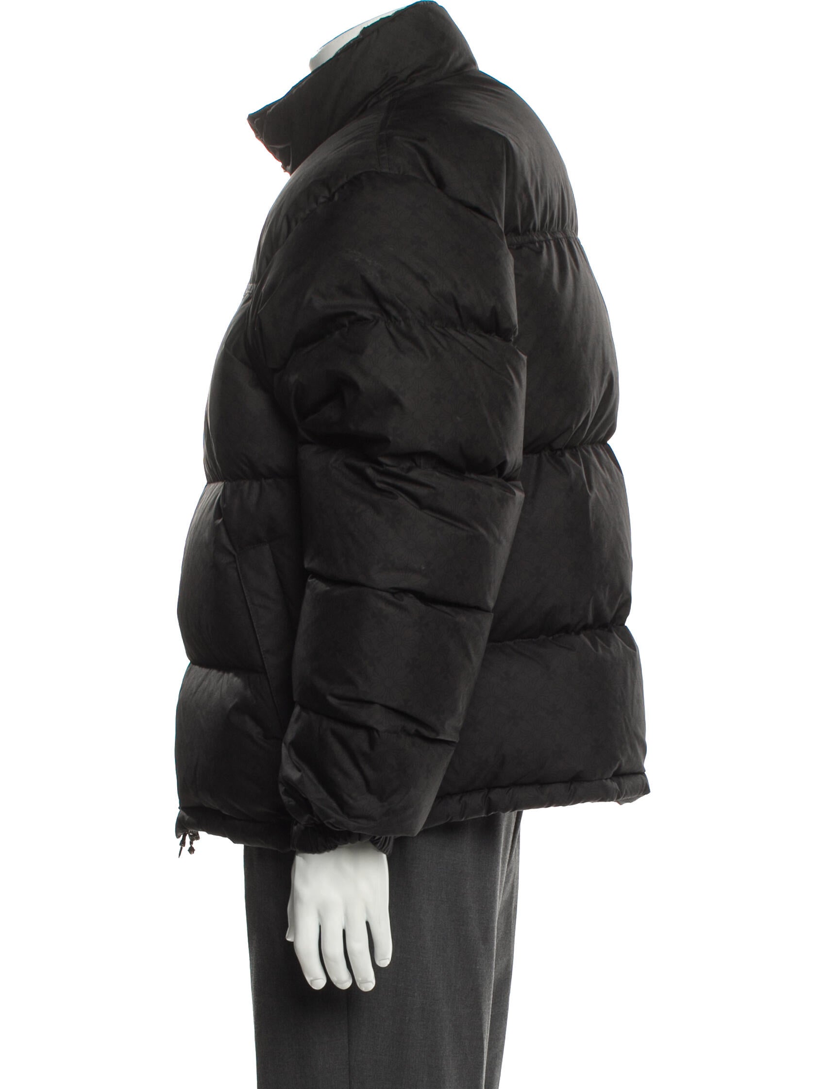 Chrome Hearts Monogram Stiff Signature Logo Puffer Coat