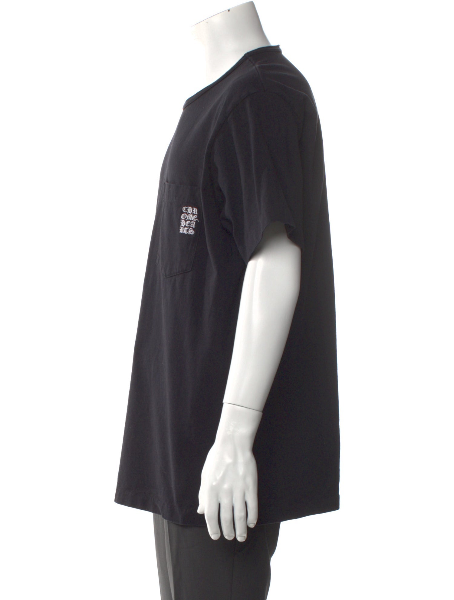 Chrome Hearts Cut and Sew Crew Neck T-Shirt