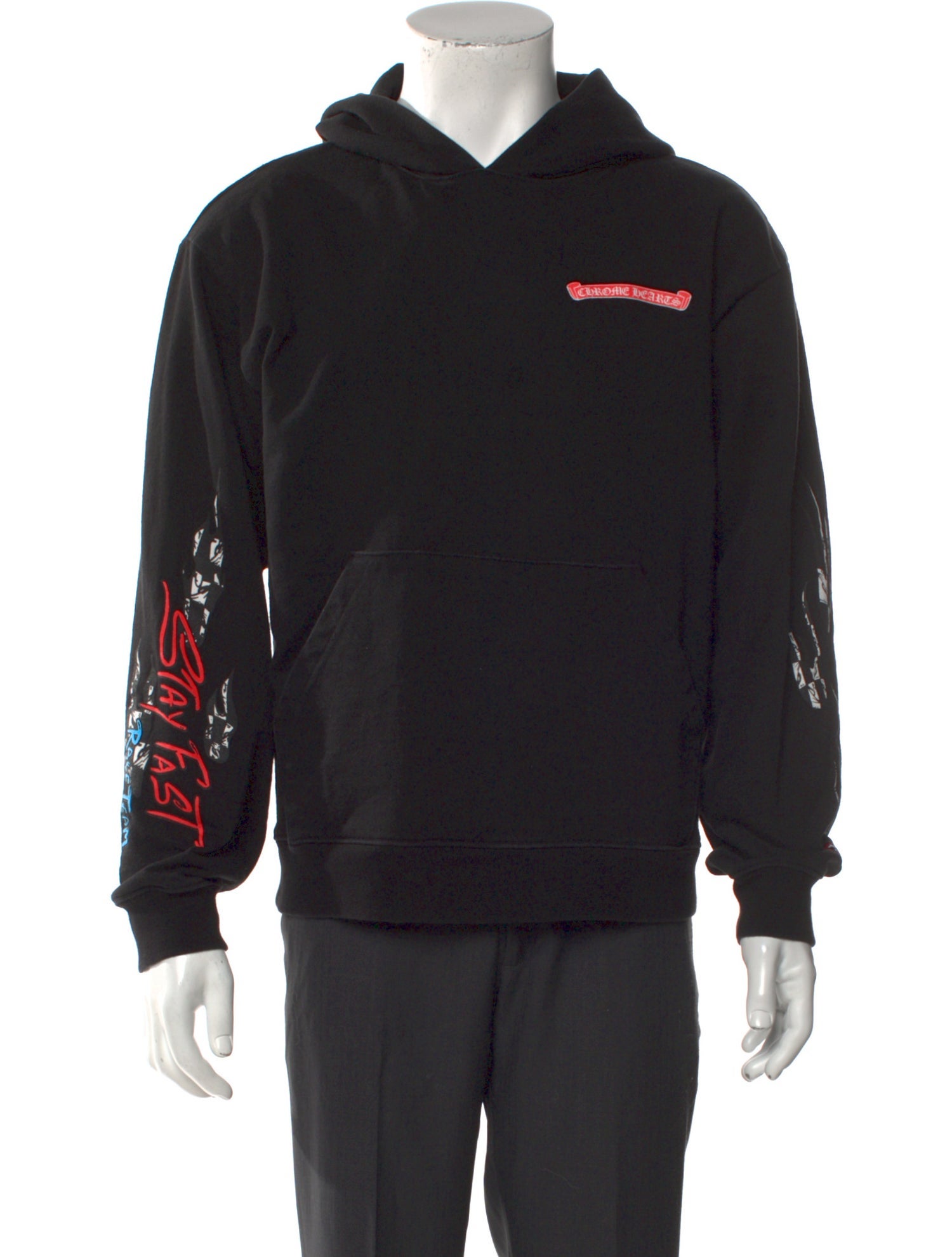 Chrome Hearts Signature Logo Matty Boy Stay Fast Hoodie