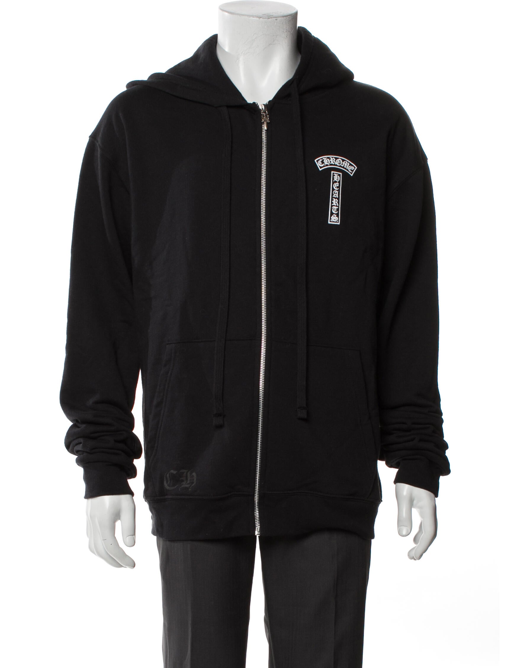 Chrome Hearts Thermal T-Bar Zip Up Graphic Print Windbreaker