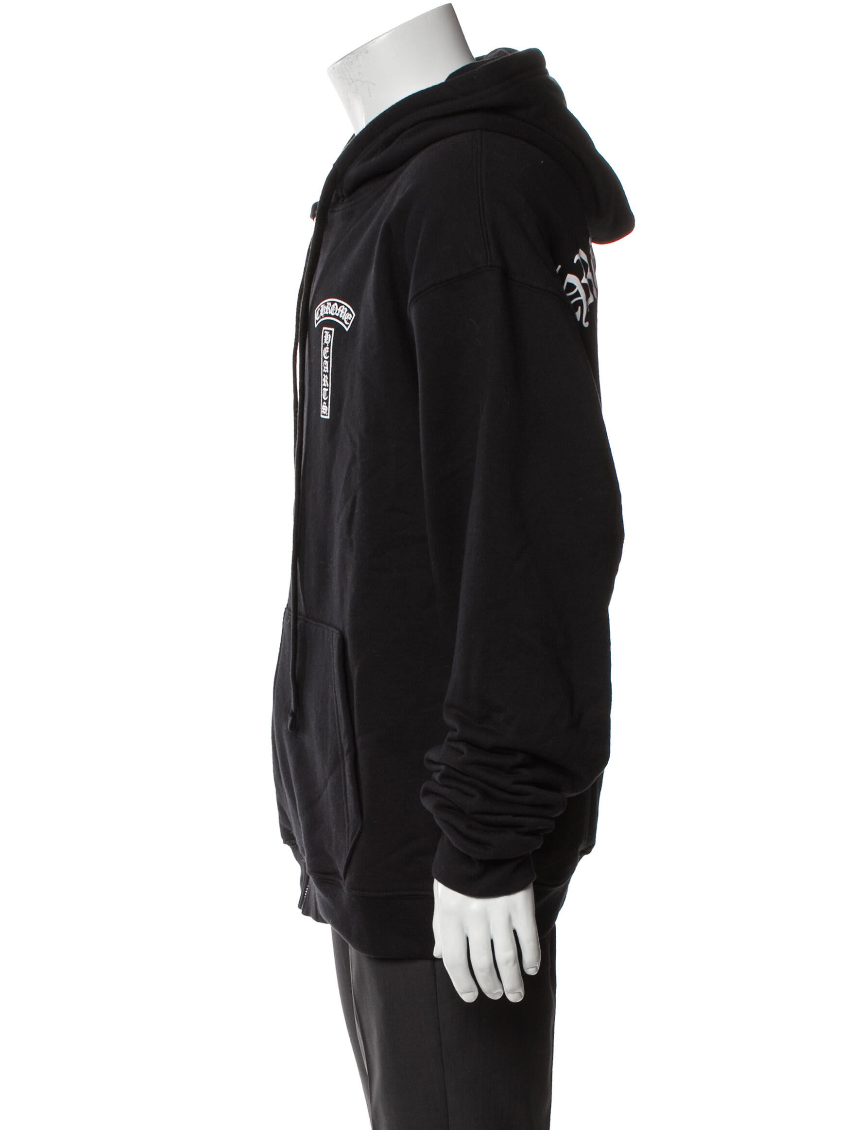 Chrome Hearts Thermal T-Bar Zip Up Graphic Print Windbreaker