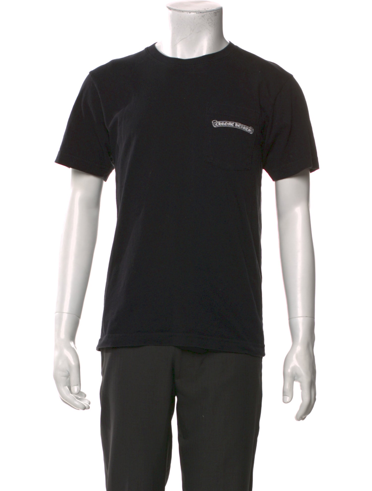 Chrome Hearts Script Logo Graphic Print T-Shirt