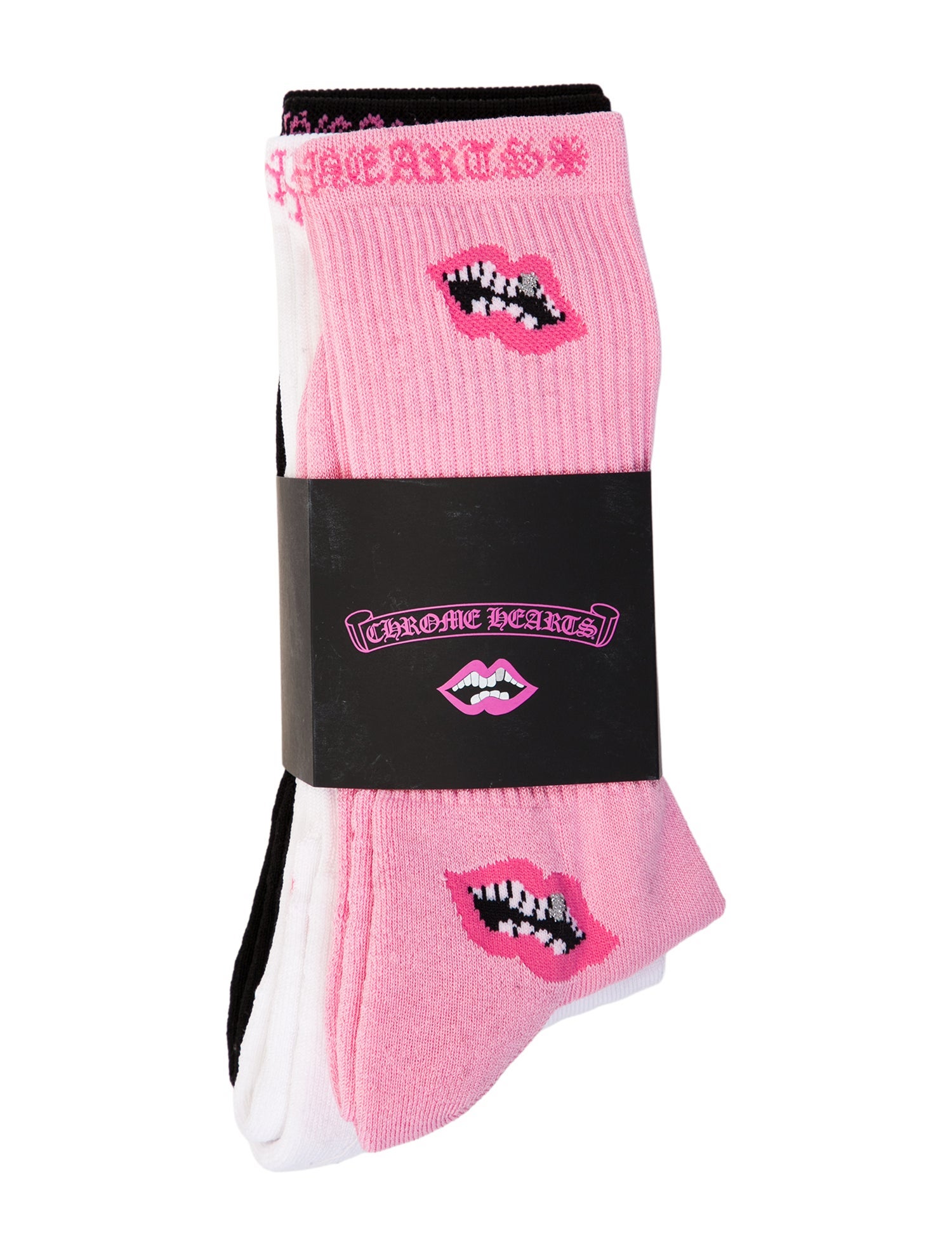 Chrome Hearts x Matty Boy 'Chompers' Crew Socks