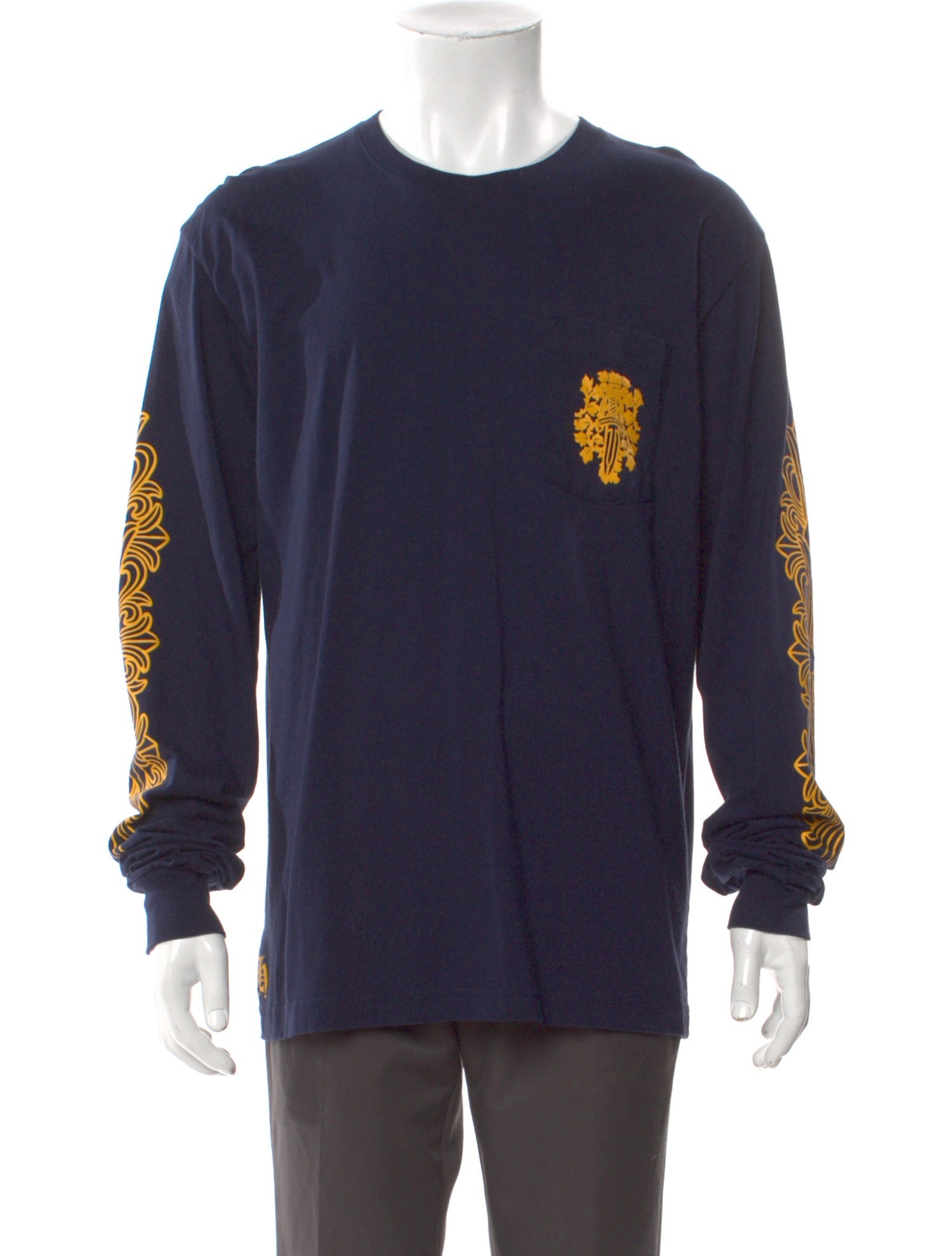 Chrome Hearts Dagger Graphic Print Henley