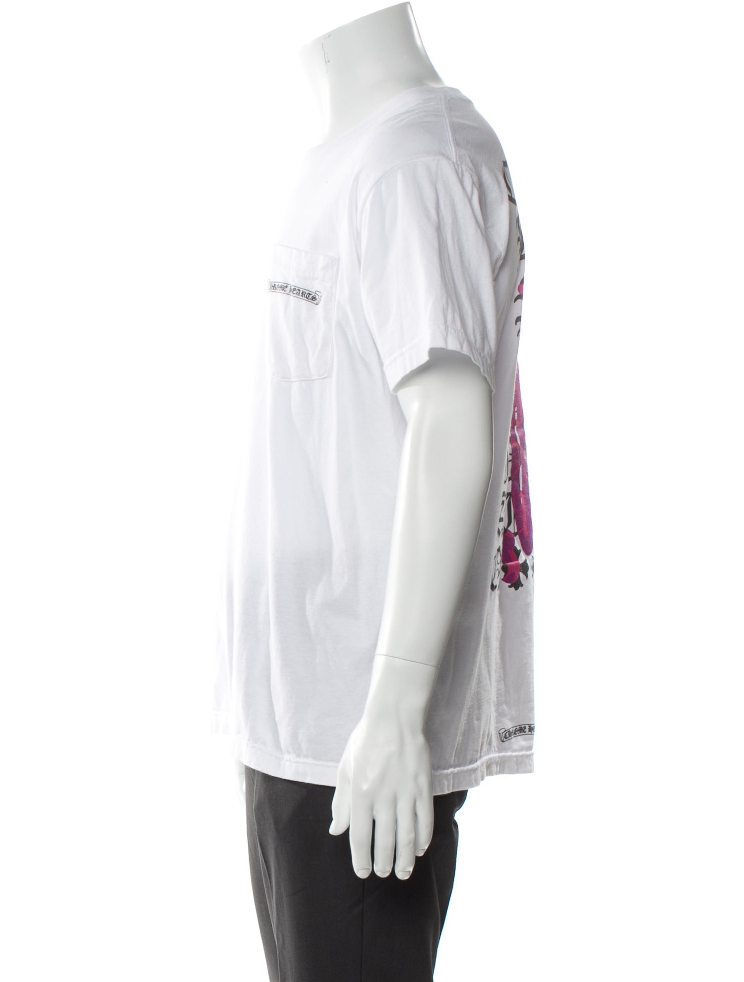 Chrome Hearts Graphic Print Crew Neck T-Shirt