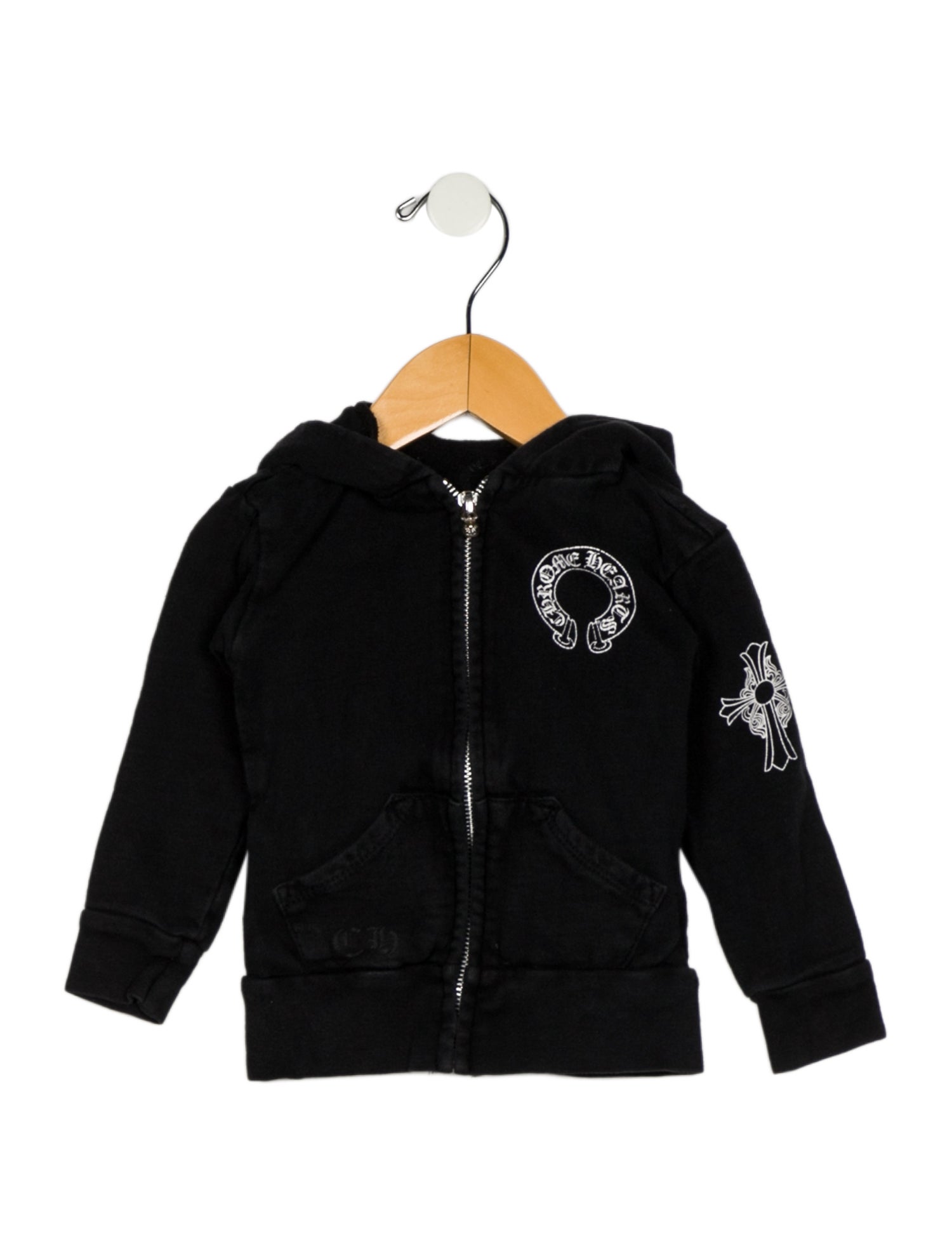 Chrome Hearts Kids Horseshoe Zip