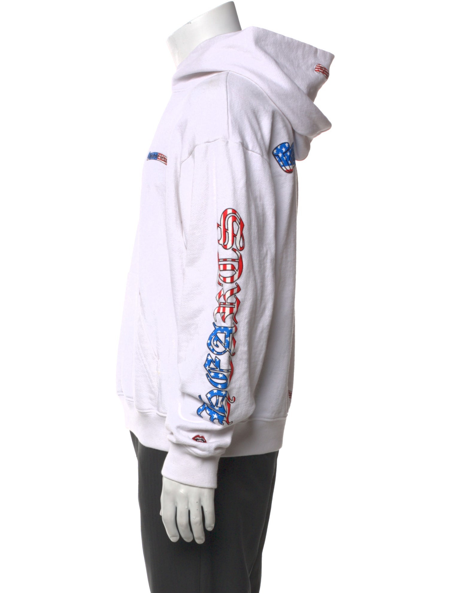 Chrome Hearts x Matty Boy 'American Flag' Graphic Print Hoodie